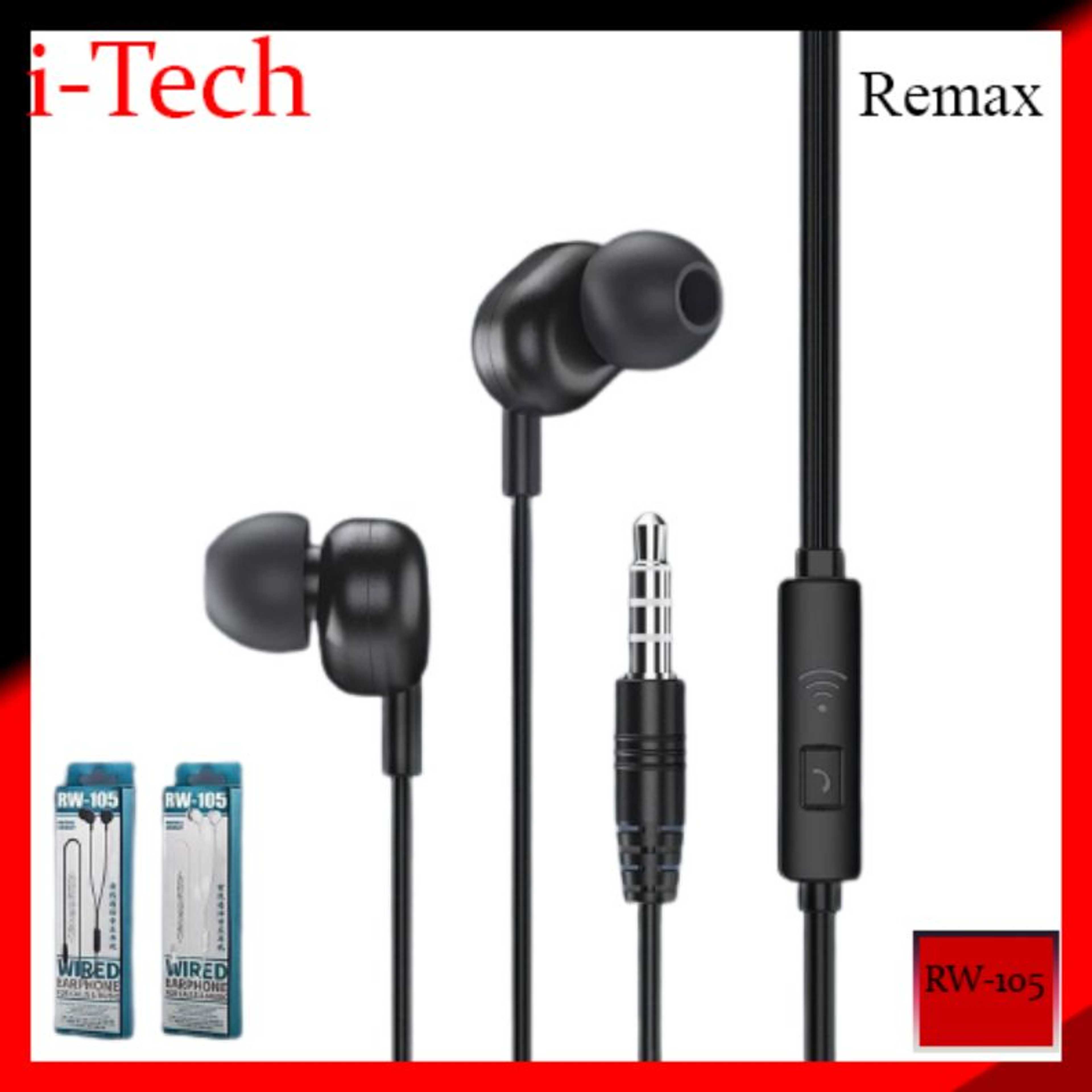 Remax Stereo Handsfree Rw 105 - Product Main Image