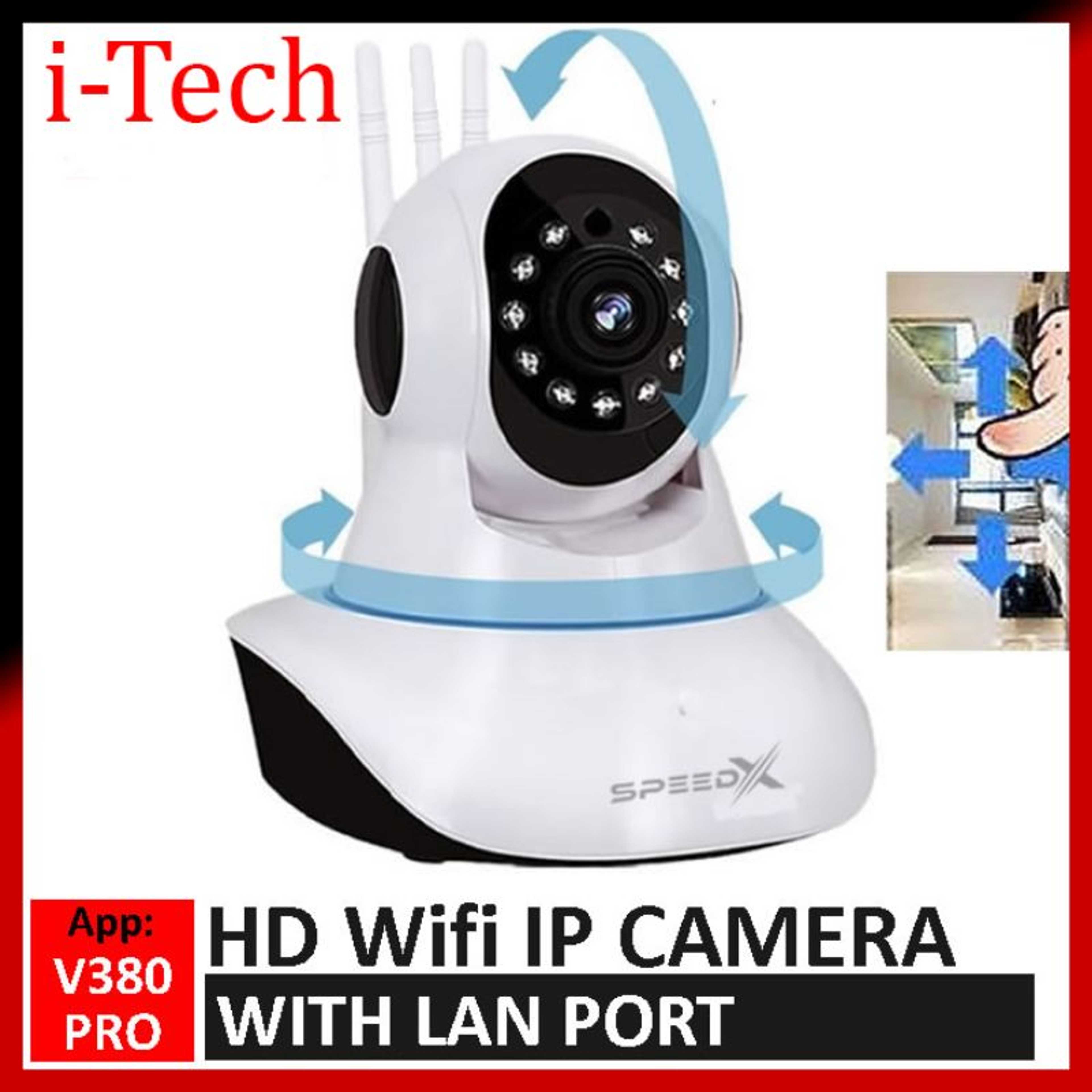 Ip Wireless Camera 360 With 3 Antenna