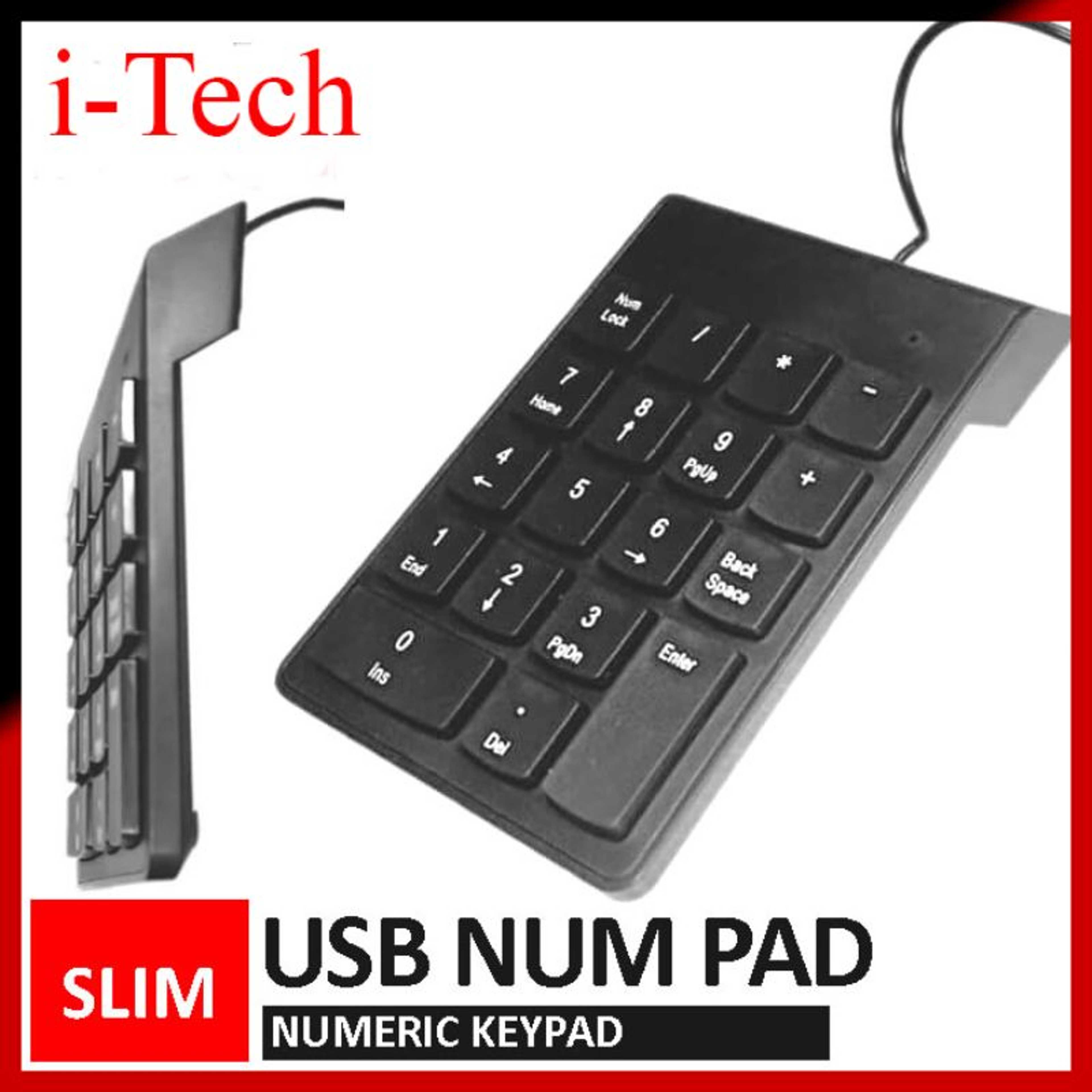 Num Pad Numeric Keyboard for Laptop (USB Numpad)