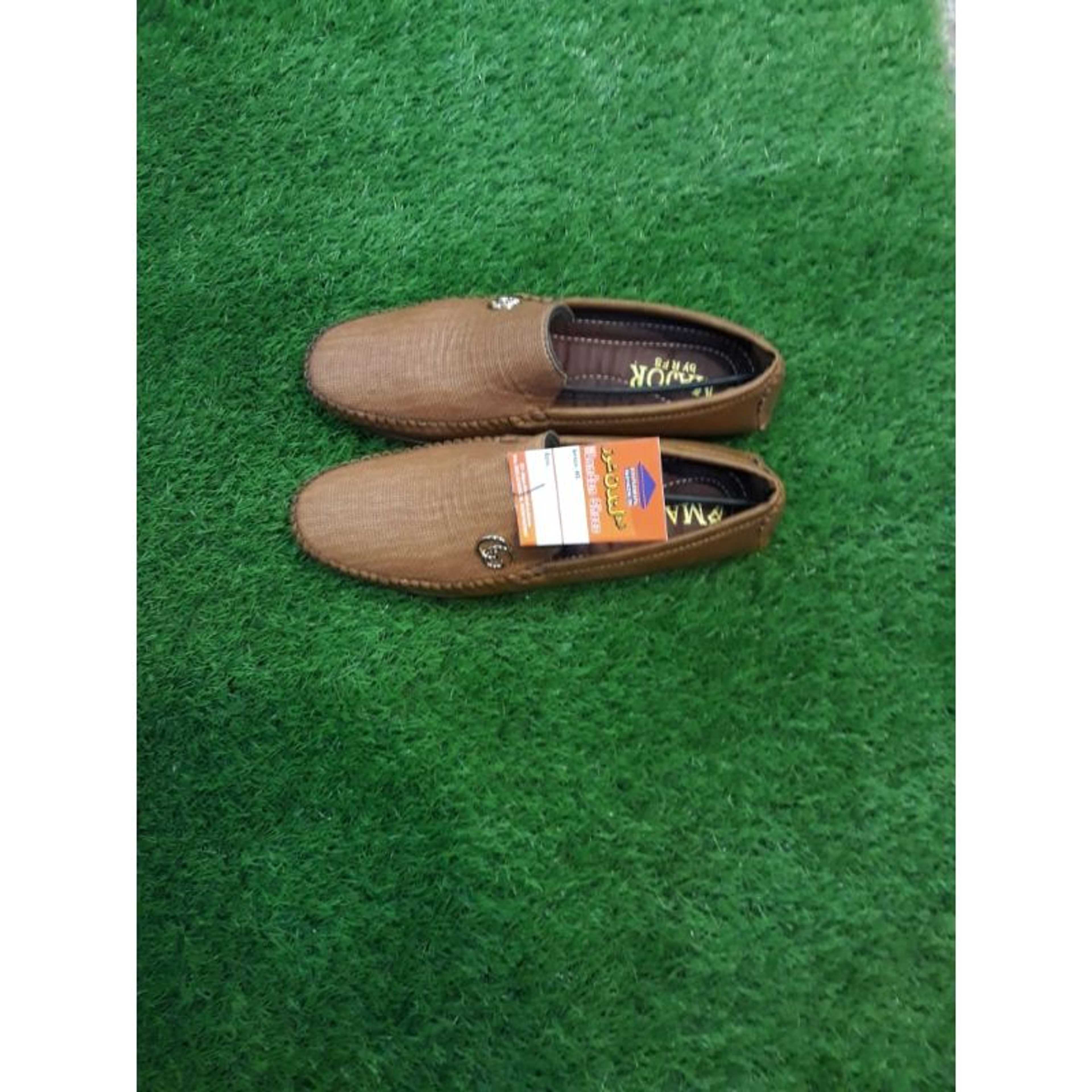 Brown Color New Design Loafers for Boys - Article 1433