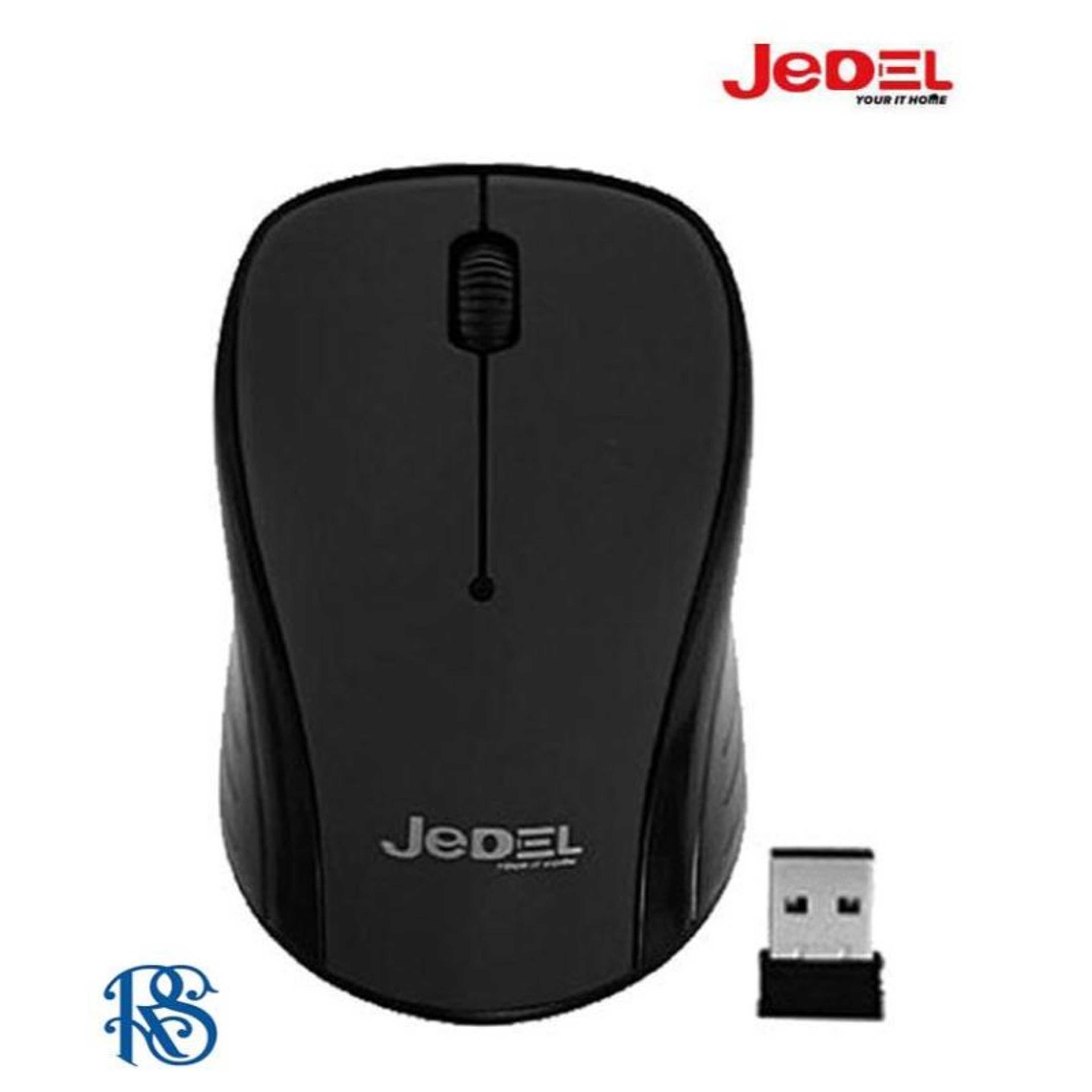 Jedel W920 Wireless Mini Mouse - Black