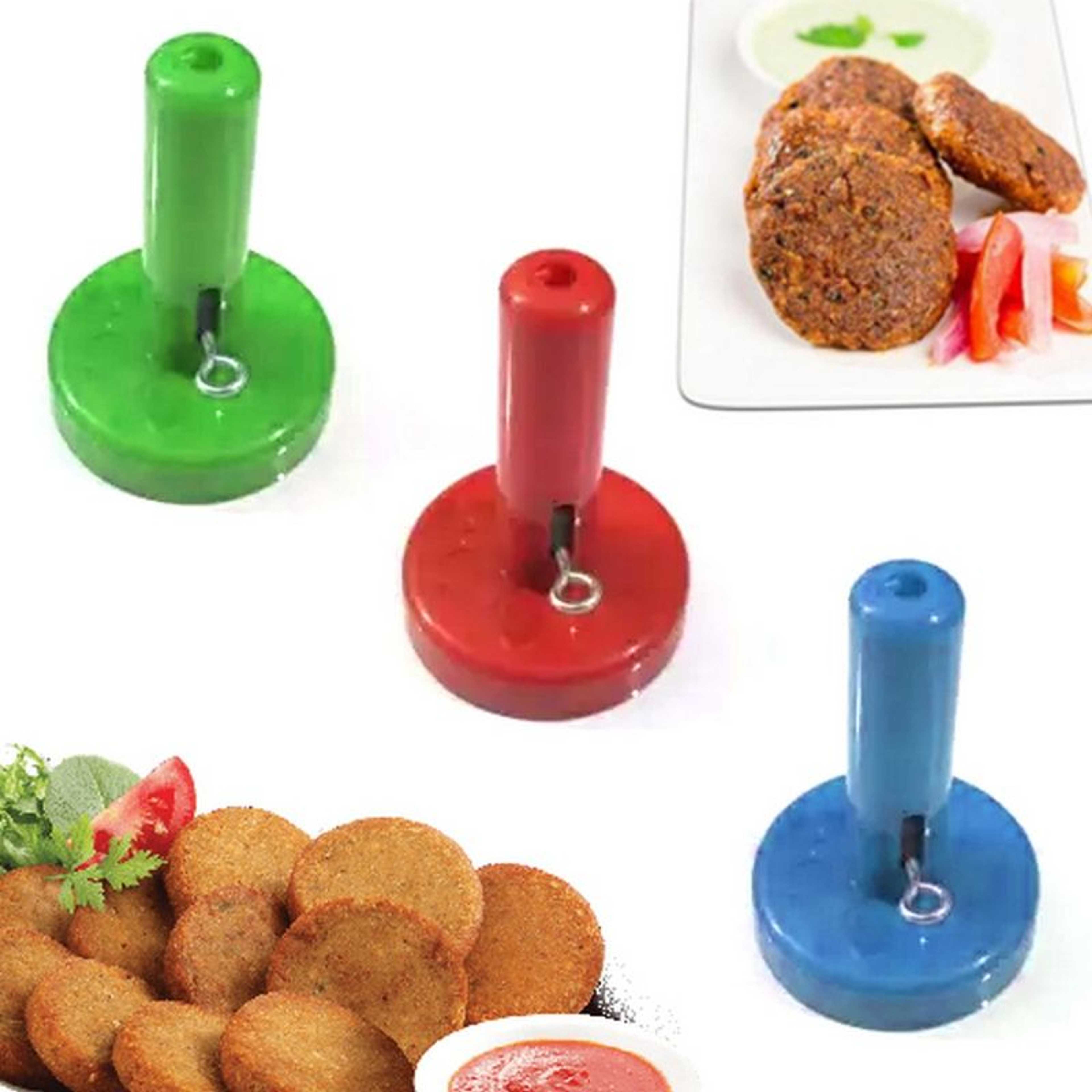 Shami Kebab Maker Plastic Random Color Die-Maker - Saancha