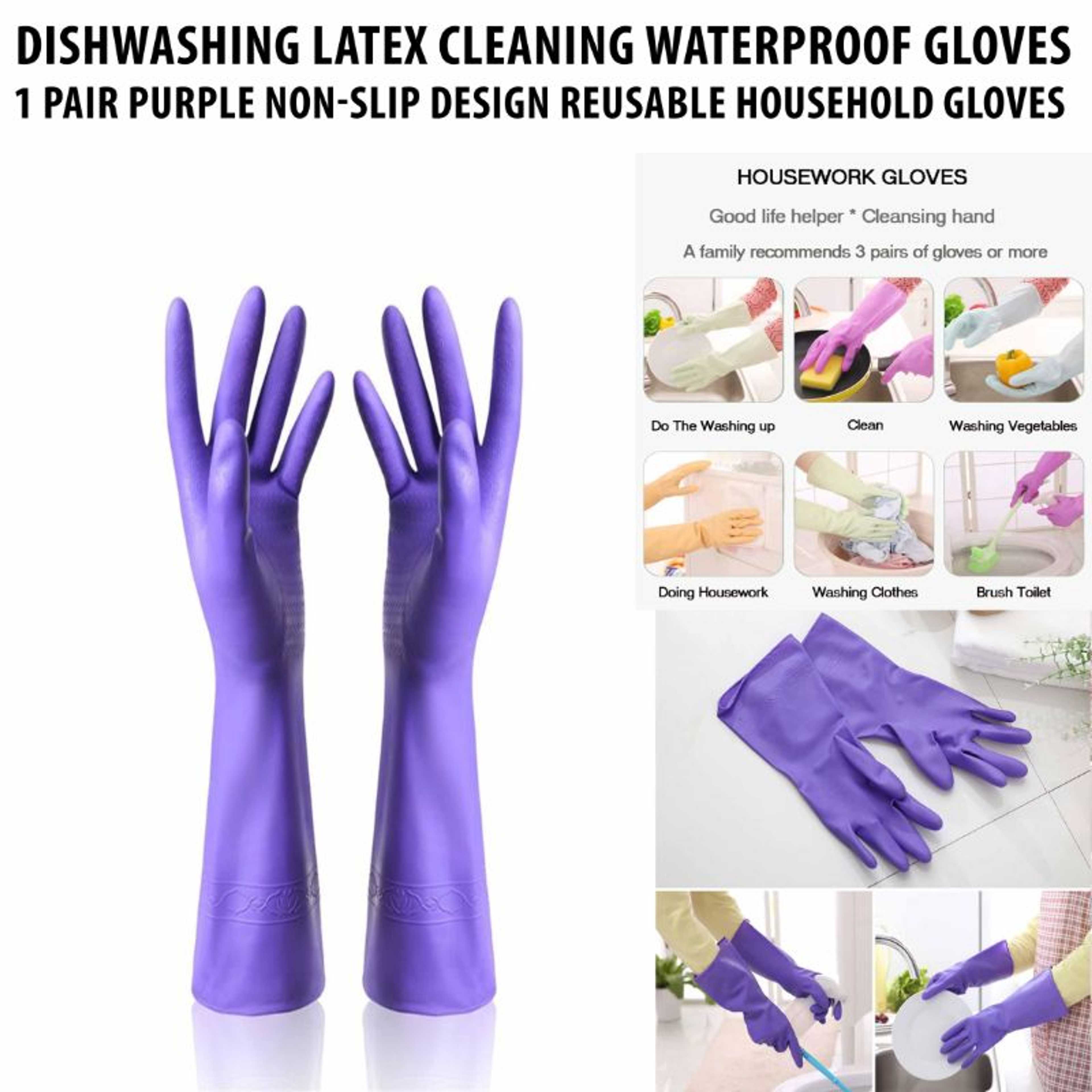 Kitchen Lightweight Tasteless Dish washing Laundry for Kitchen Cleaning Protective Gloves Non-toxic