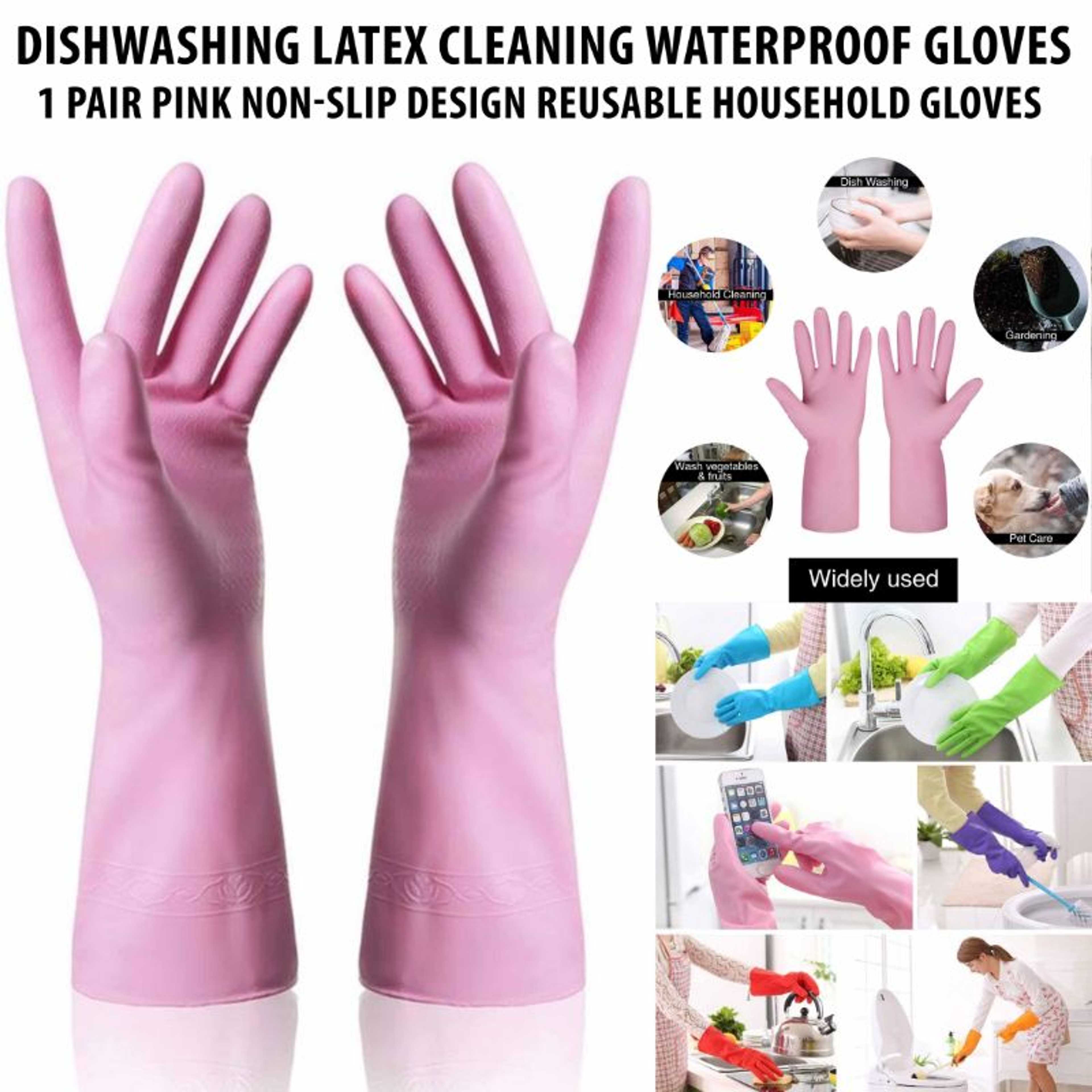 Kitchen Lightweight Tasteless Dish washing Laundry for Kitchen Cleaning Protective Gloves Non-toxic
