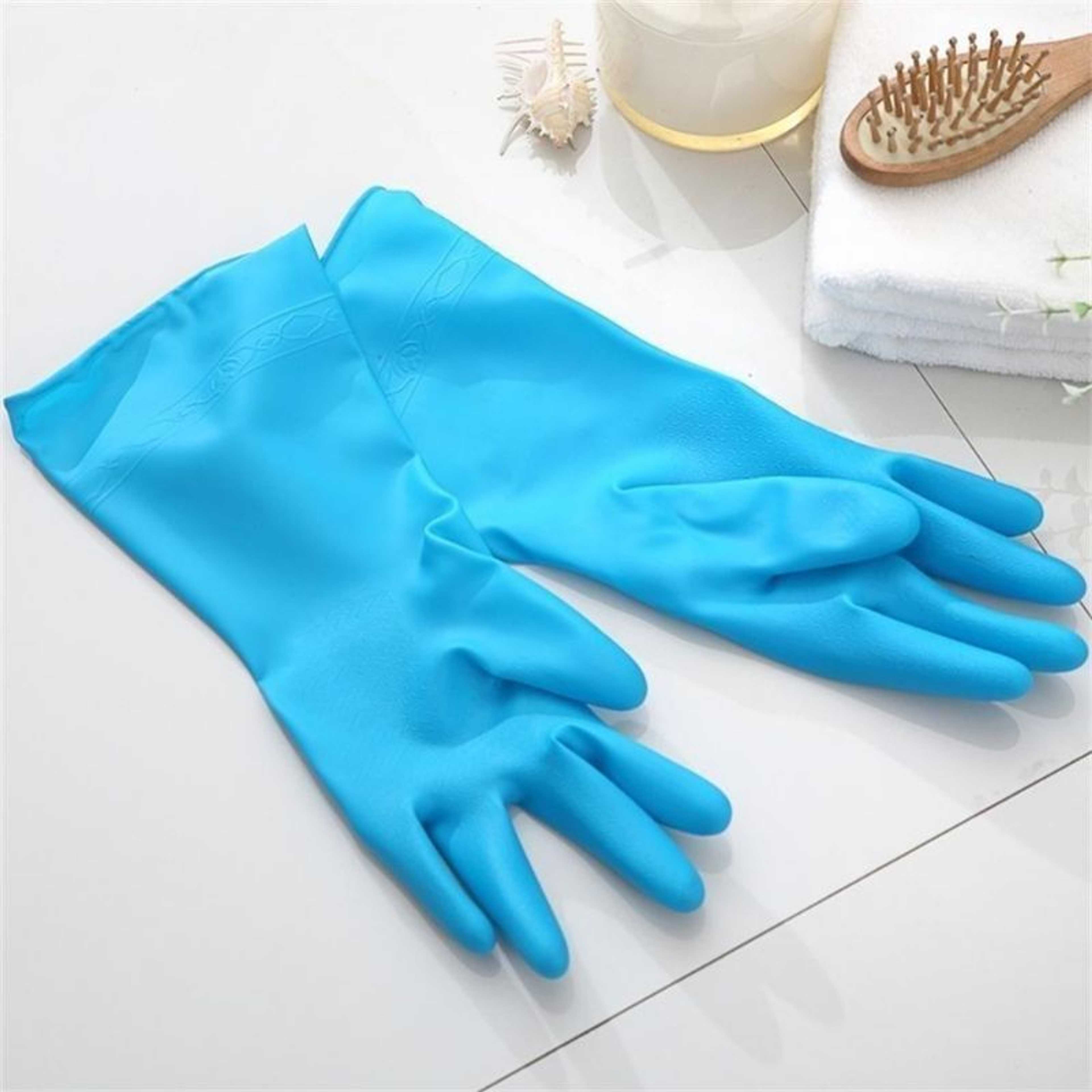 Rubber Washing Gloves for cleaning & Kitchen