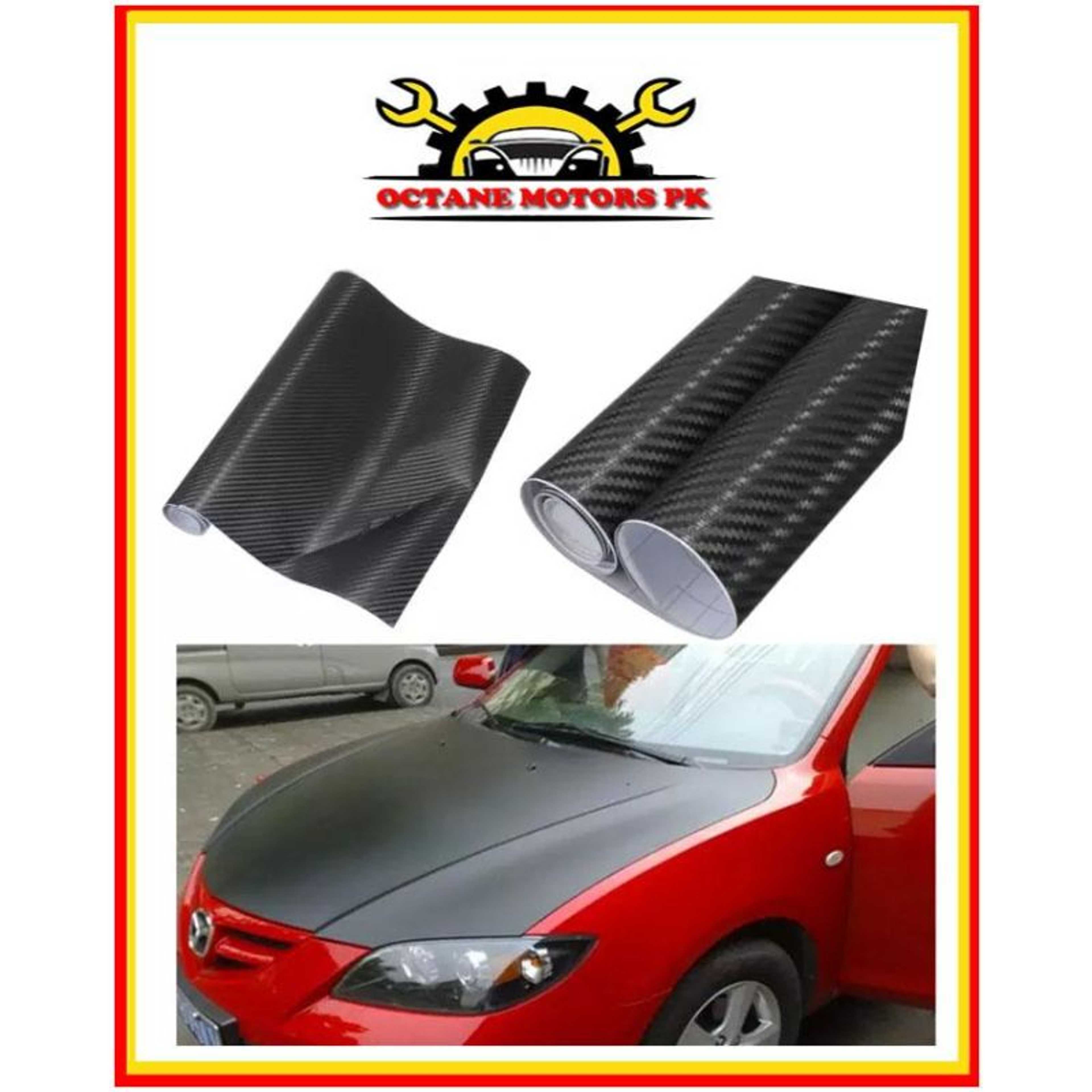 3D Carbon Fiber Vinyl Car DIY Wrap Sheet Roll Film Car Sticker DIY