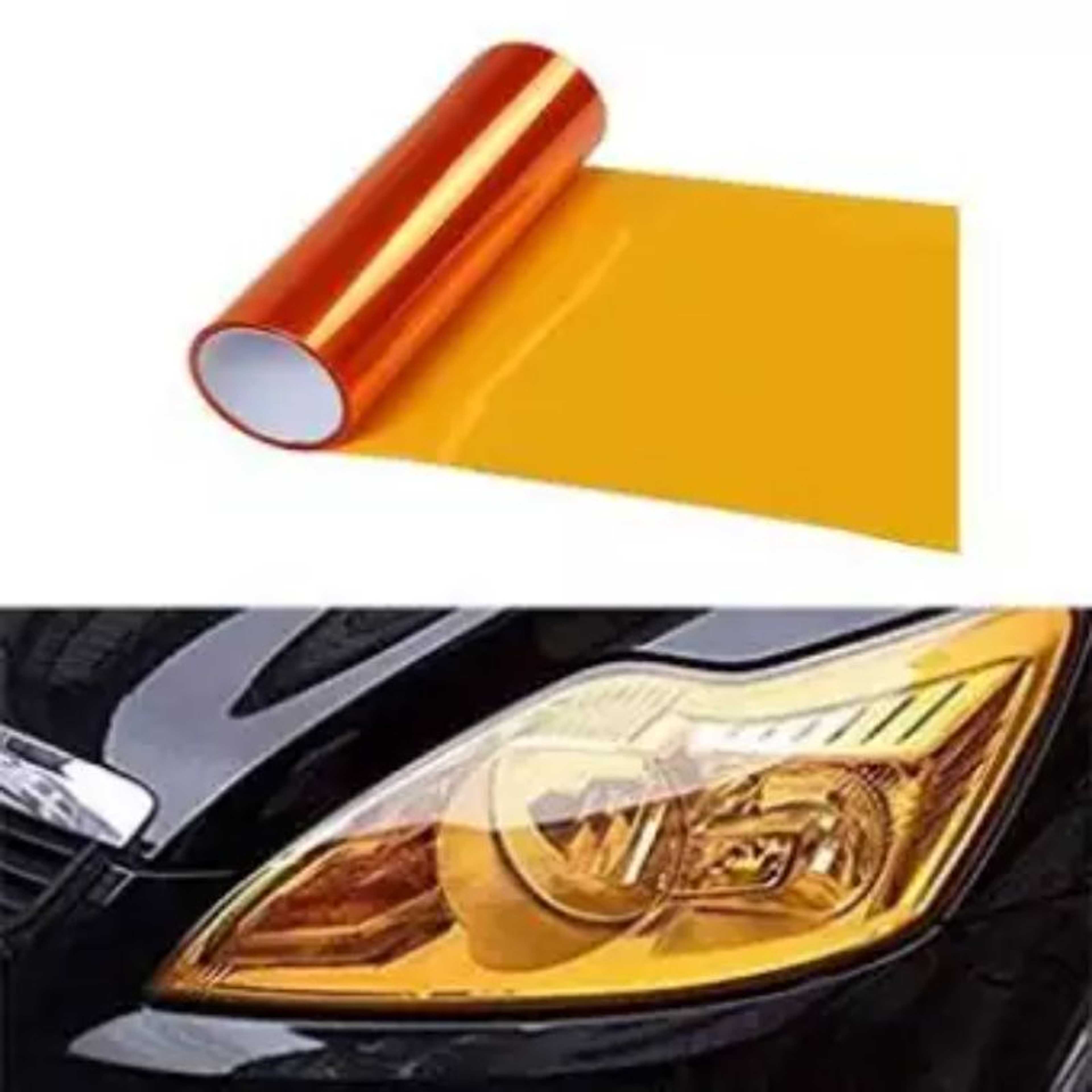 Car Headlight Fog Vinyl Film Sheet Cover