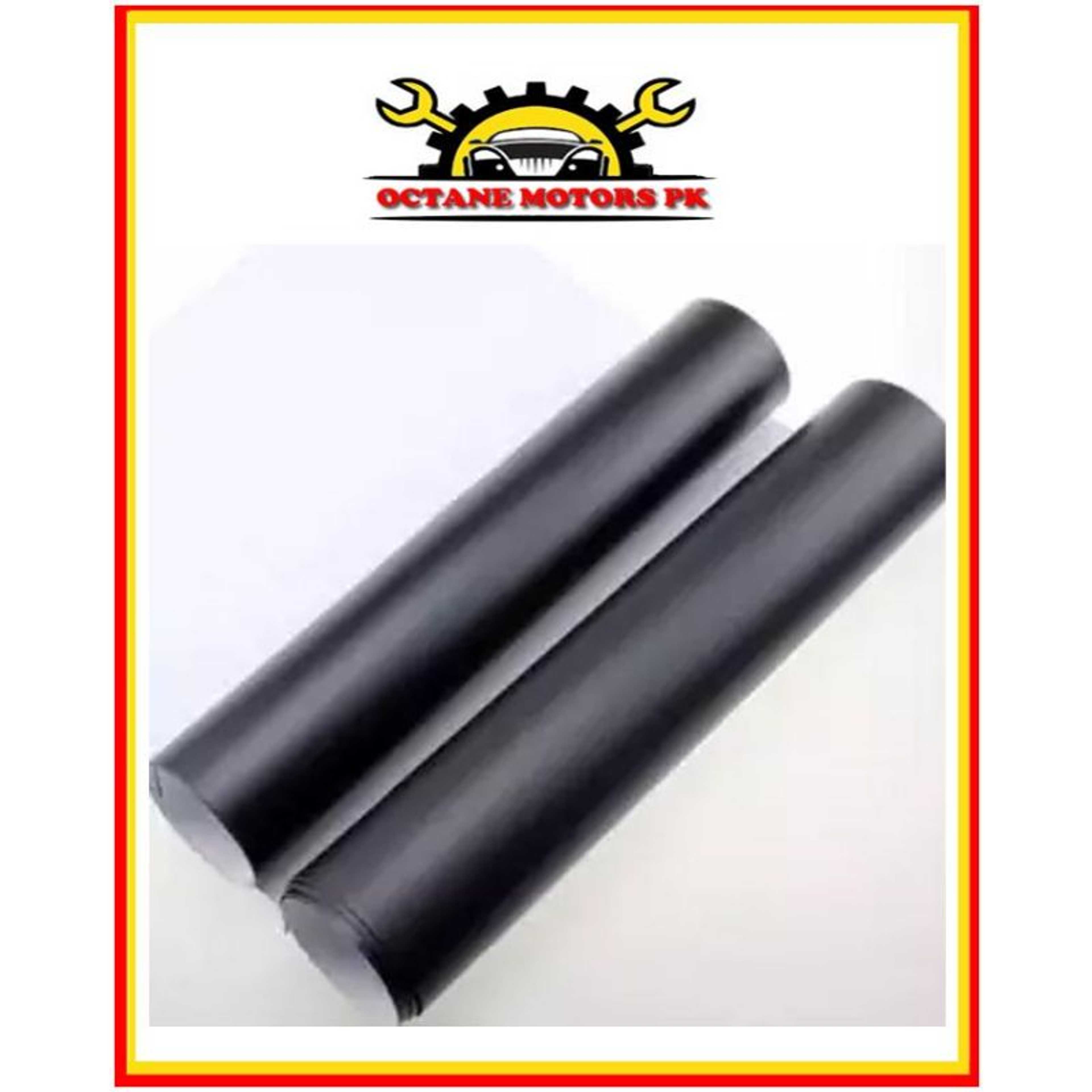 Black PVC mat black paper for wrapping mobiles and other things x 1 square foot