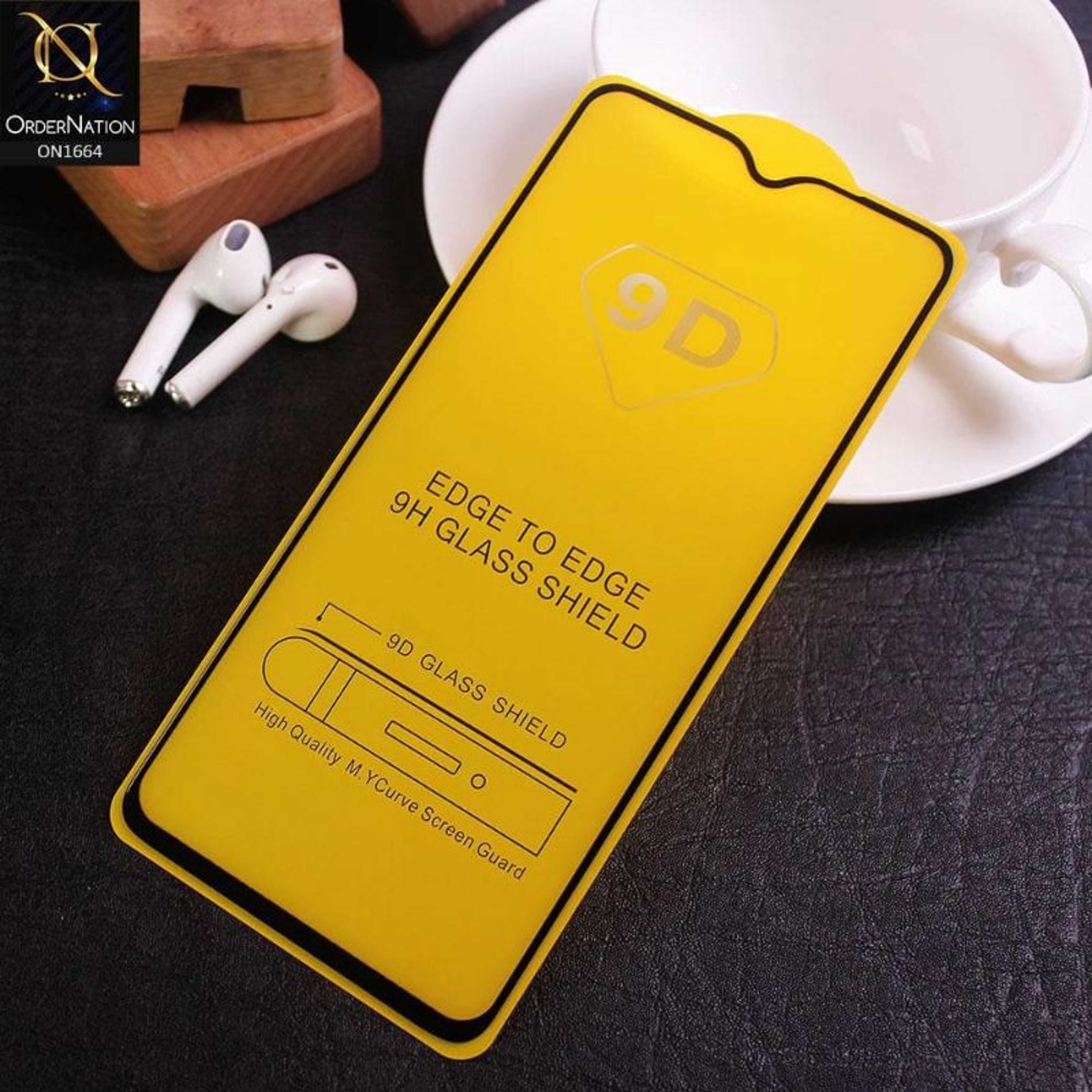 Xtreme Quality 9D Tempered Glass With 9H Hardness For Xiaomi Redmi Note 8 Pro