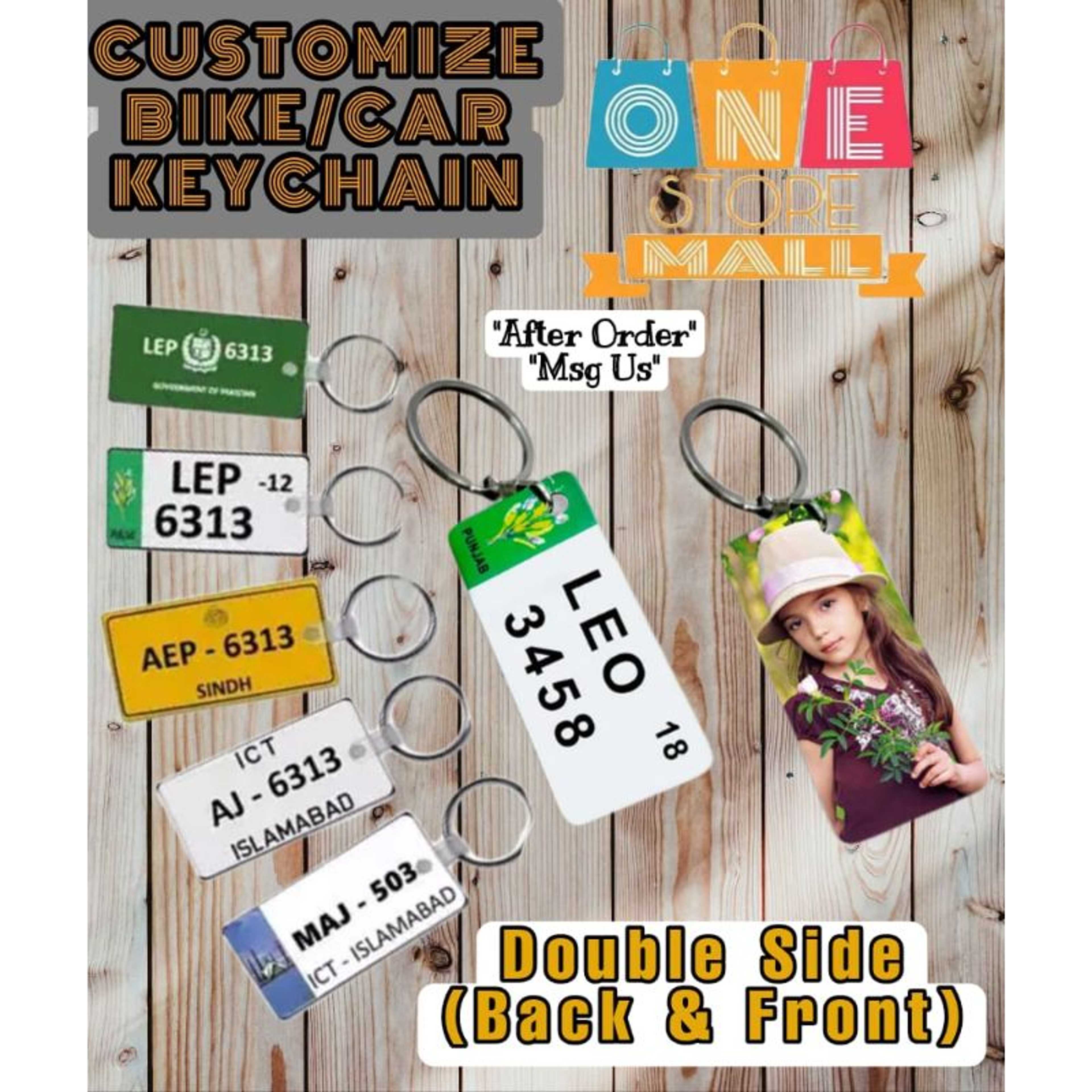 Keychain / Bike-Car Keychain / Customize Keychain