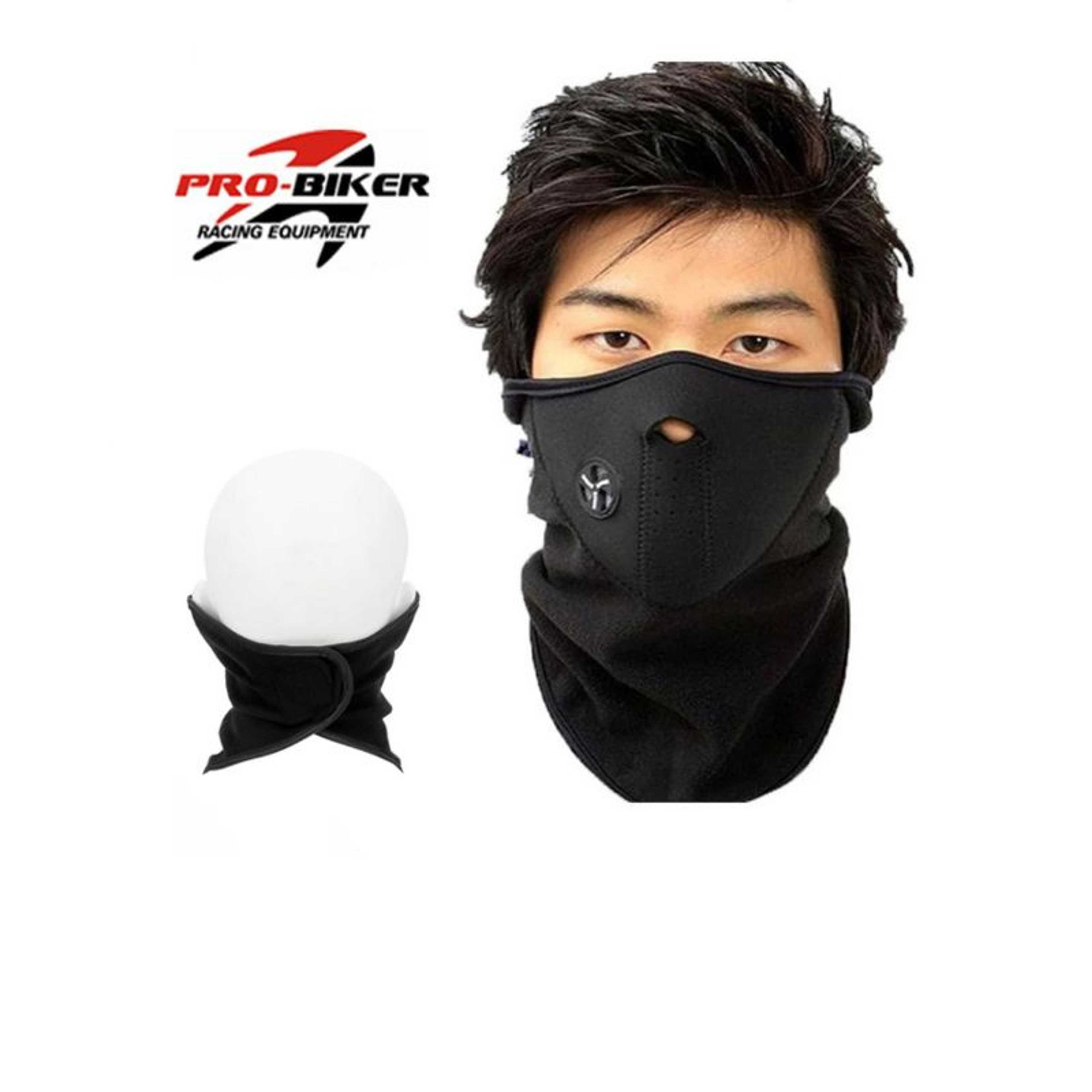 Fleece Air-soft Bike Half _Face_ Mask Cover Hood Protection Ski Cycling Sports (Washable)