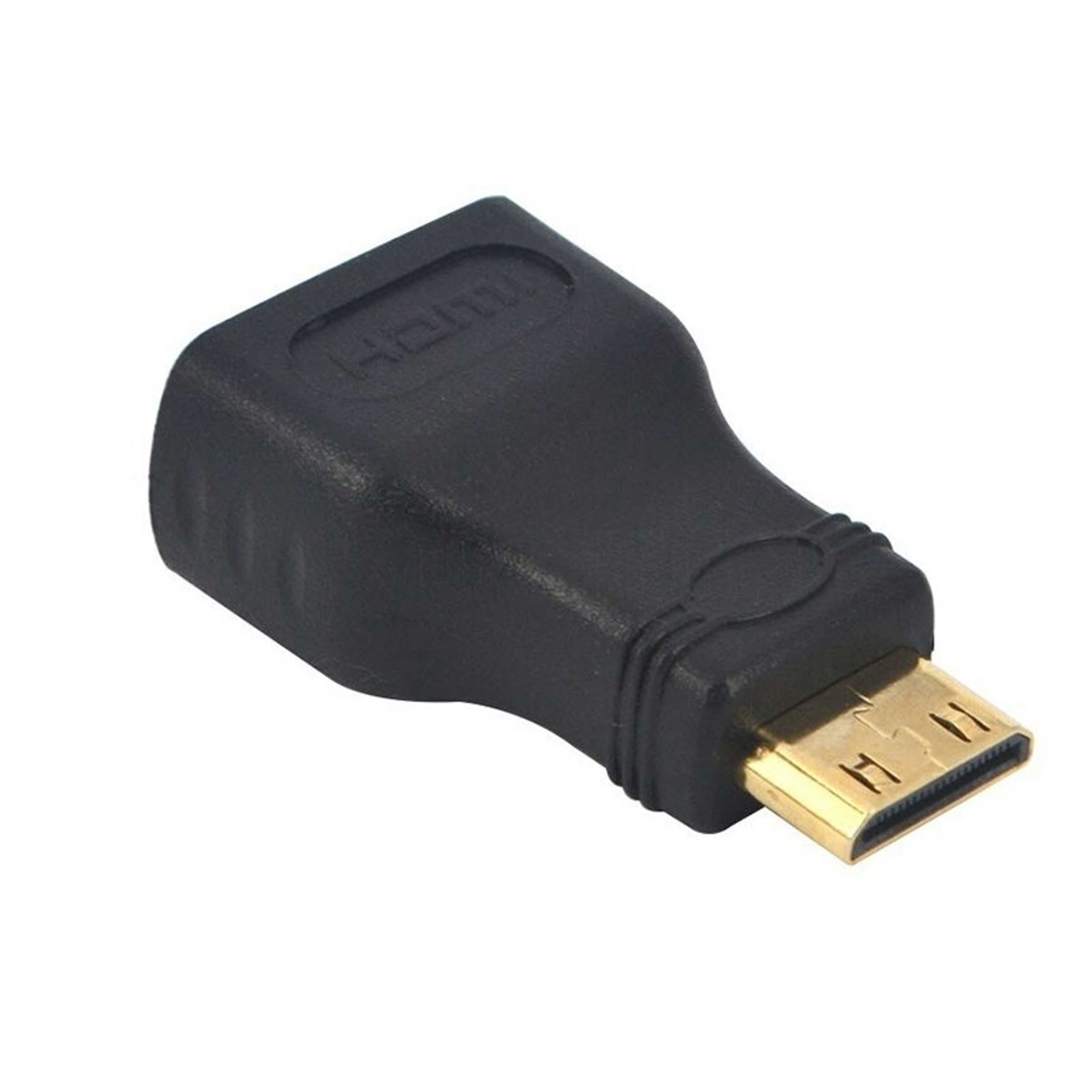 5pcs Mini HDMI To HDMI Adapter Gold Plated Male To Female HDMI 1.4 3D Extension Adapter 1080P Converter For HDTV Tablet Camera