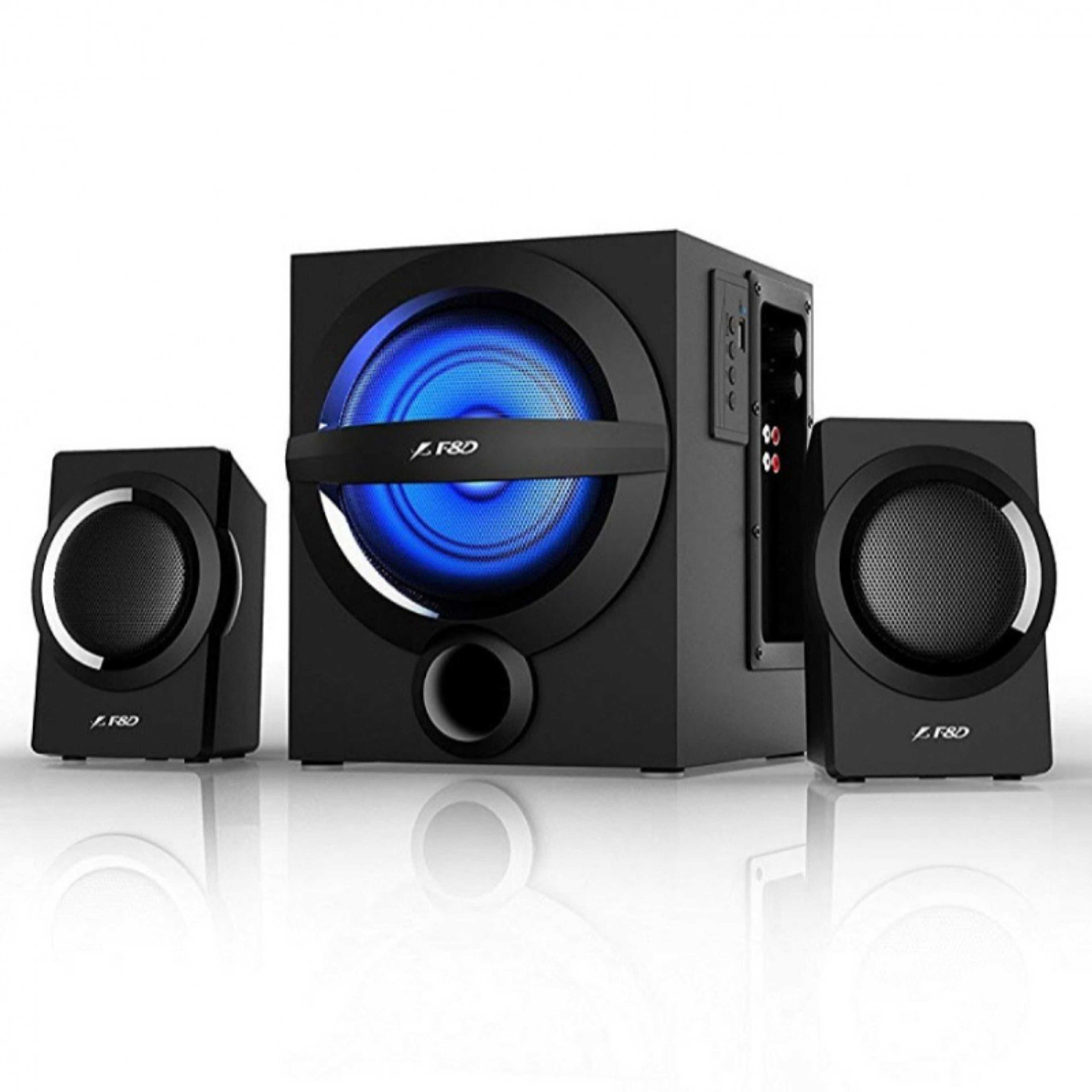 F&D A140X 37W 2.1 Surround Bluetooth Multimedia Speaker With Multi Color LED