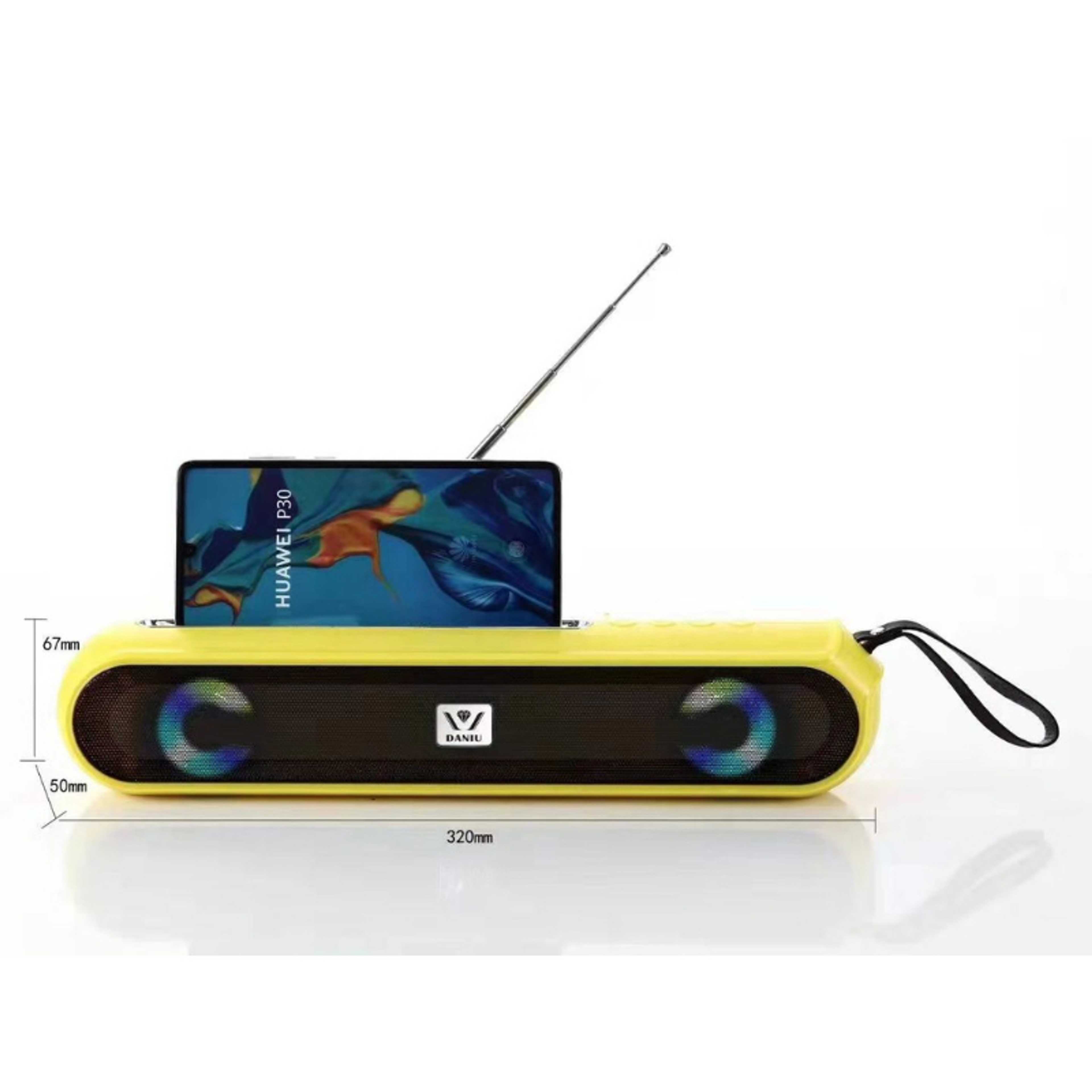 DANIU WSA-860 Portable Bluetooth Wireless Speaker Support USB/TF CARD/FM Radio