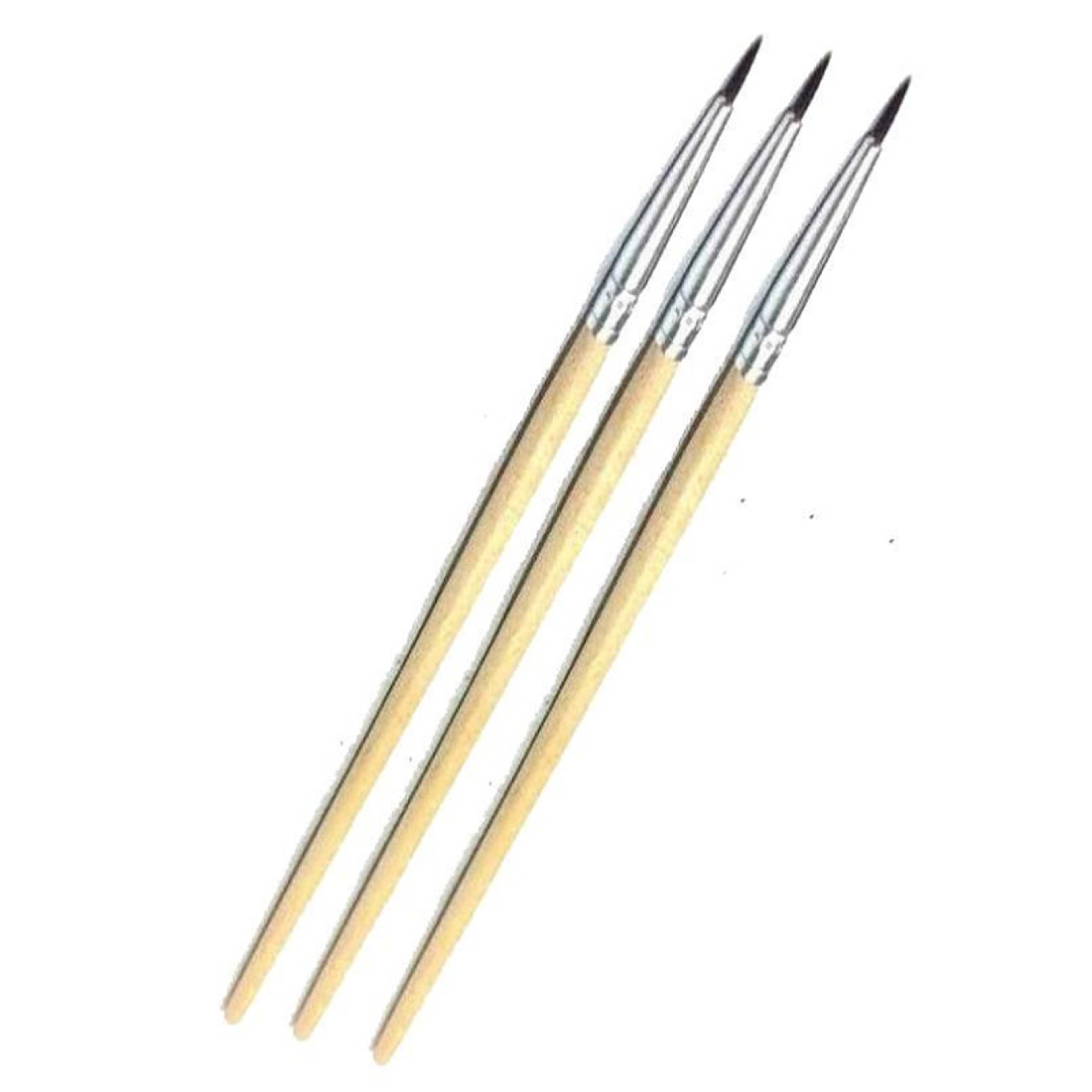 pack of 3 - Lip & Eye Liner Brush - Product Main Image