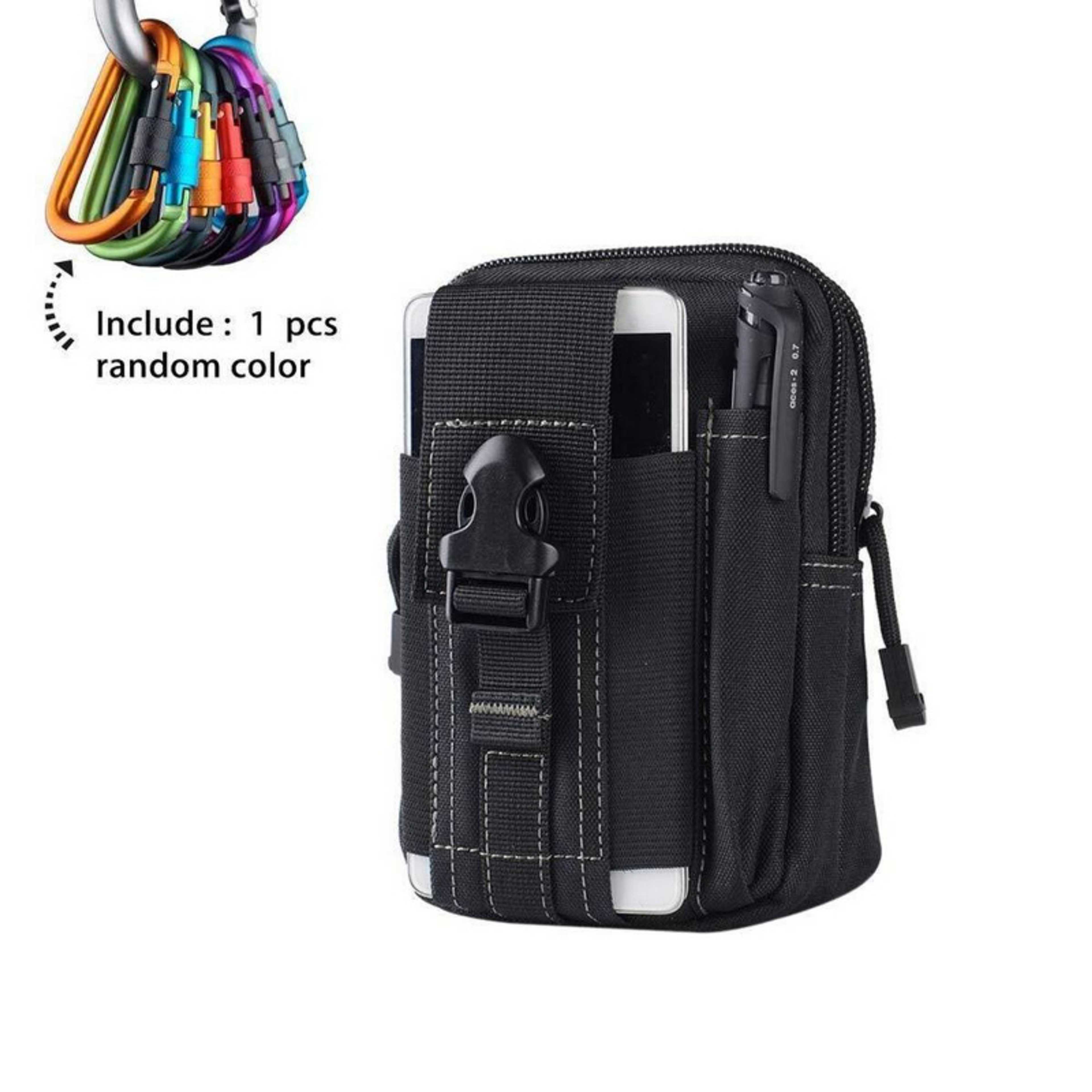 Waist Pack Multi Purpose Bag EDC Pouch  with Strap Camping Hiking Pouch  Celll Phone Bag - Product Main Image