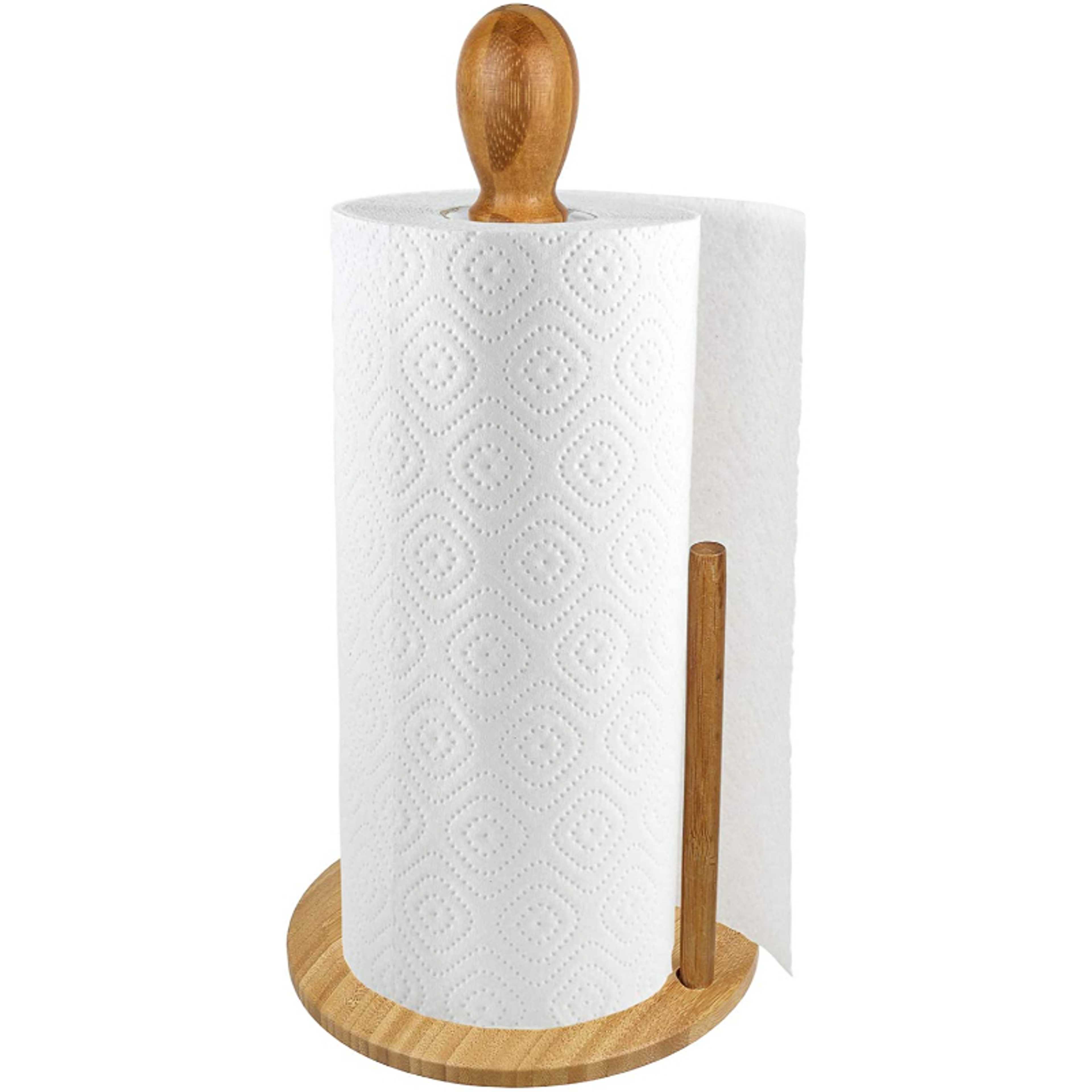 Wooden Tissue Roll Stand Toilet Paper Holder Roll Paper Stand