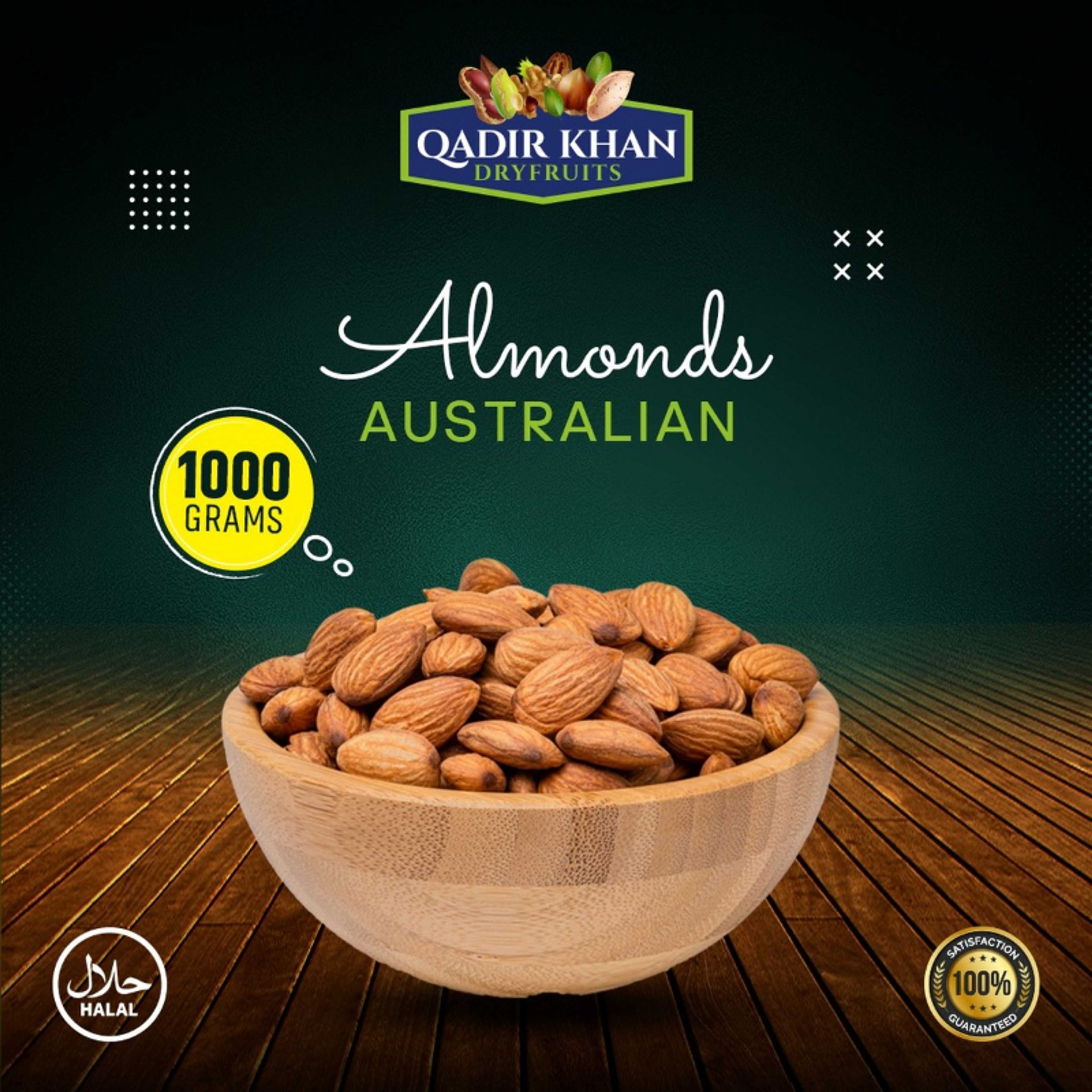 Almond NUTS USA Lage saize 1KG -1000grams