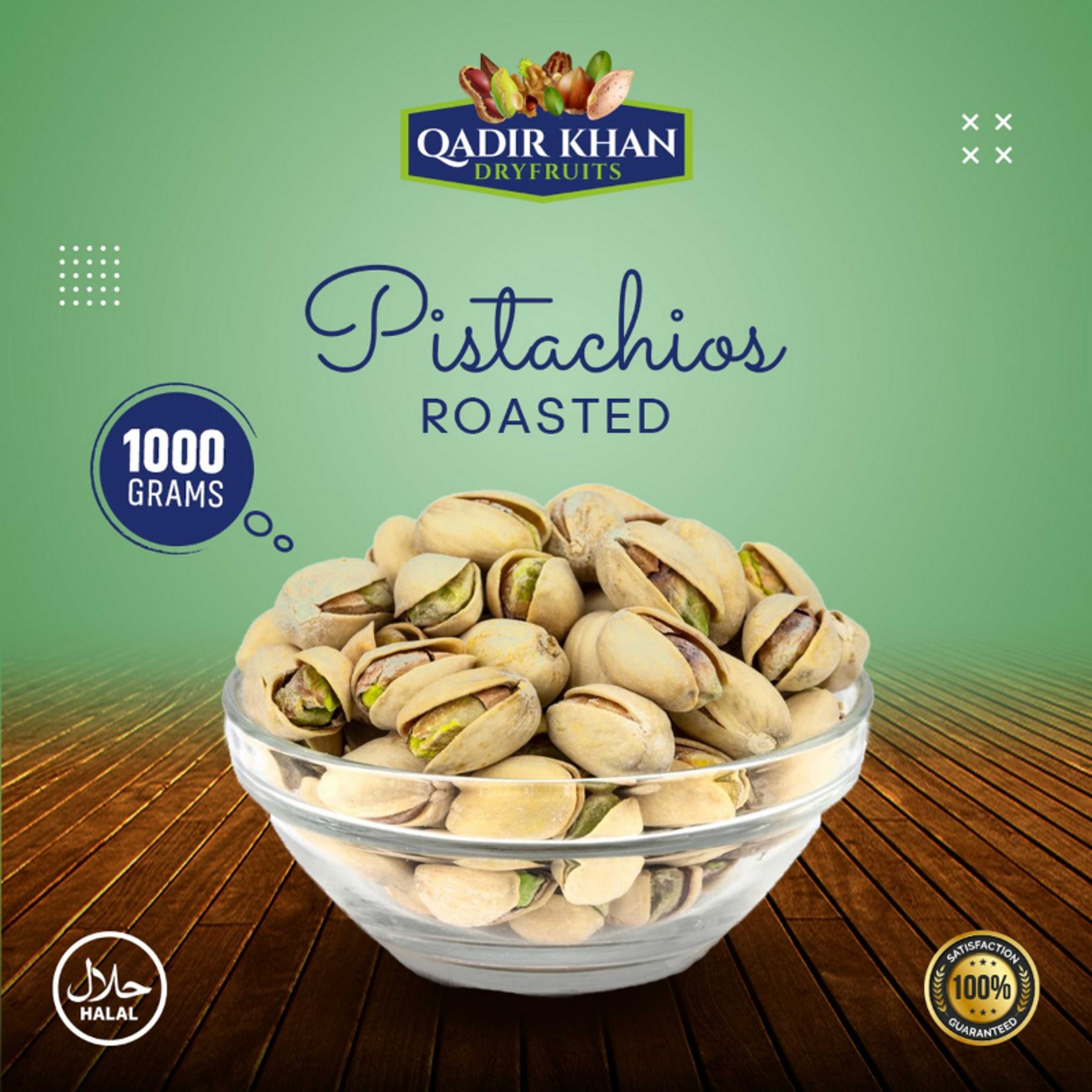 Pistachios Special Salted Pista Ishaq Gold with Shell (Dry Fruit) 1KG -1000Grams