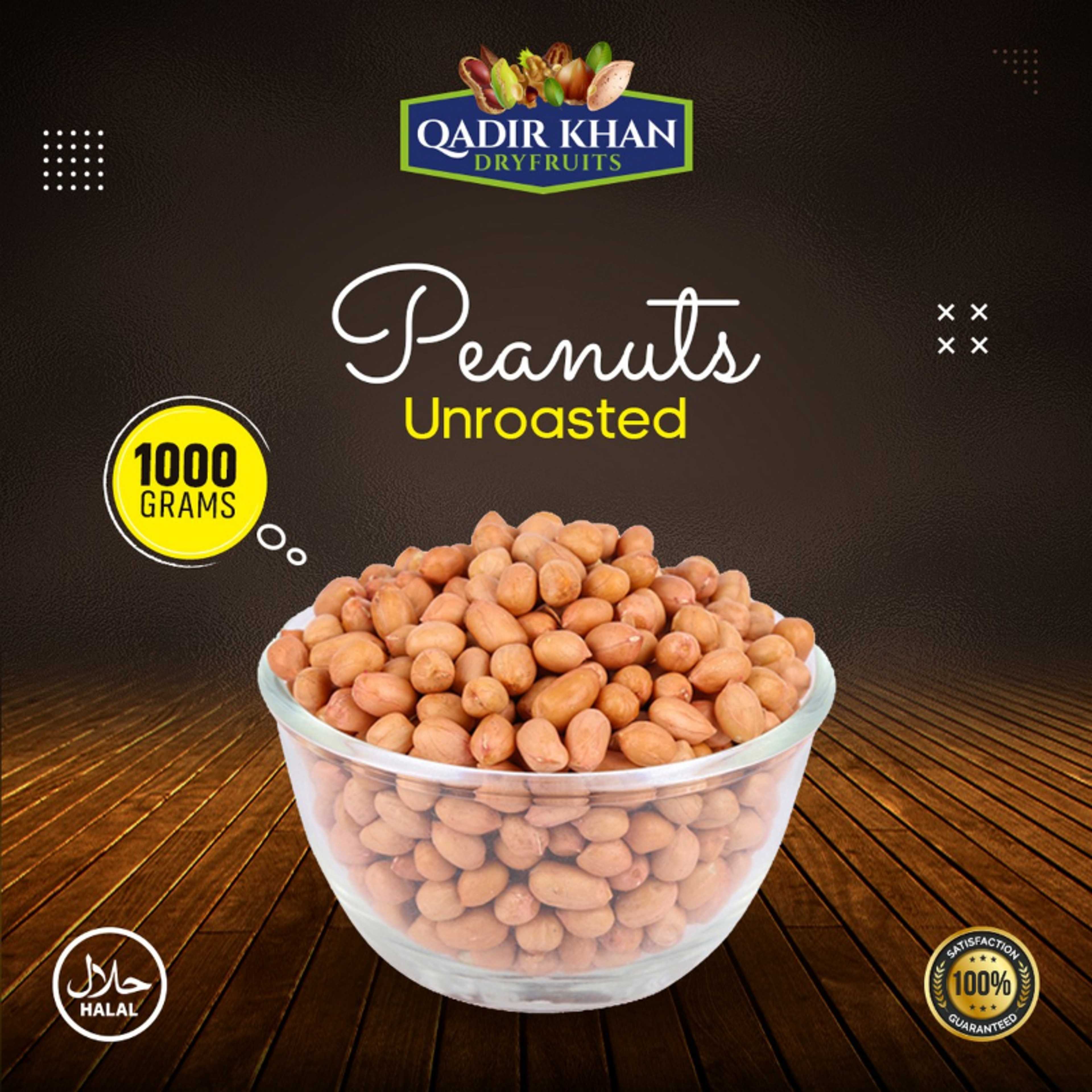 Plain Raw Unroasted  Peanuts with Red Skin -1000Grams -1kg best Quality