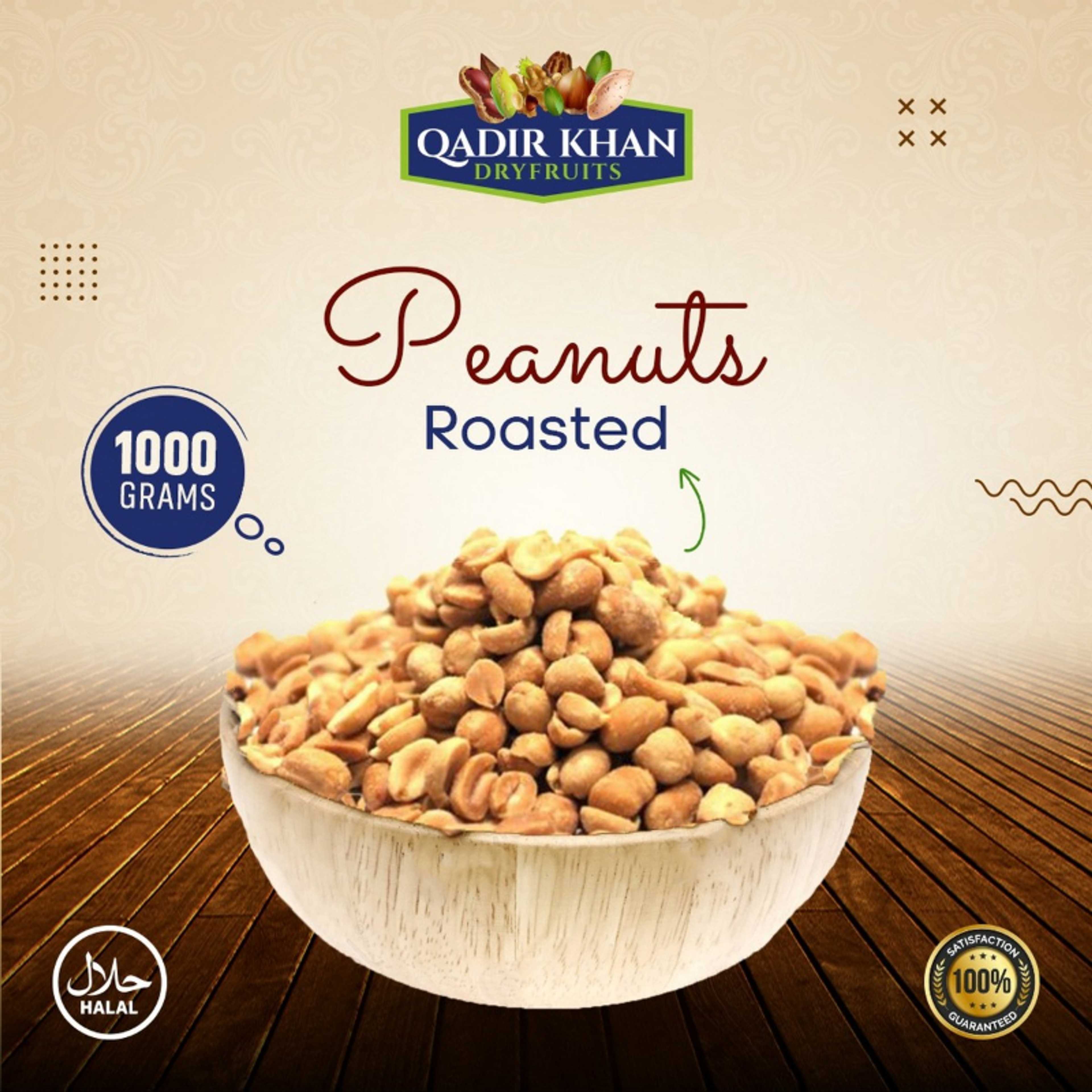 White Peanut Nuts Roasted 1KG Fresh Quality 1000Gm