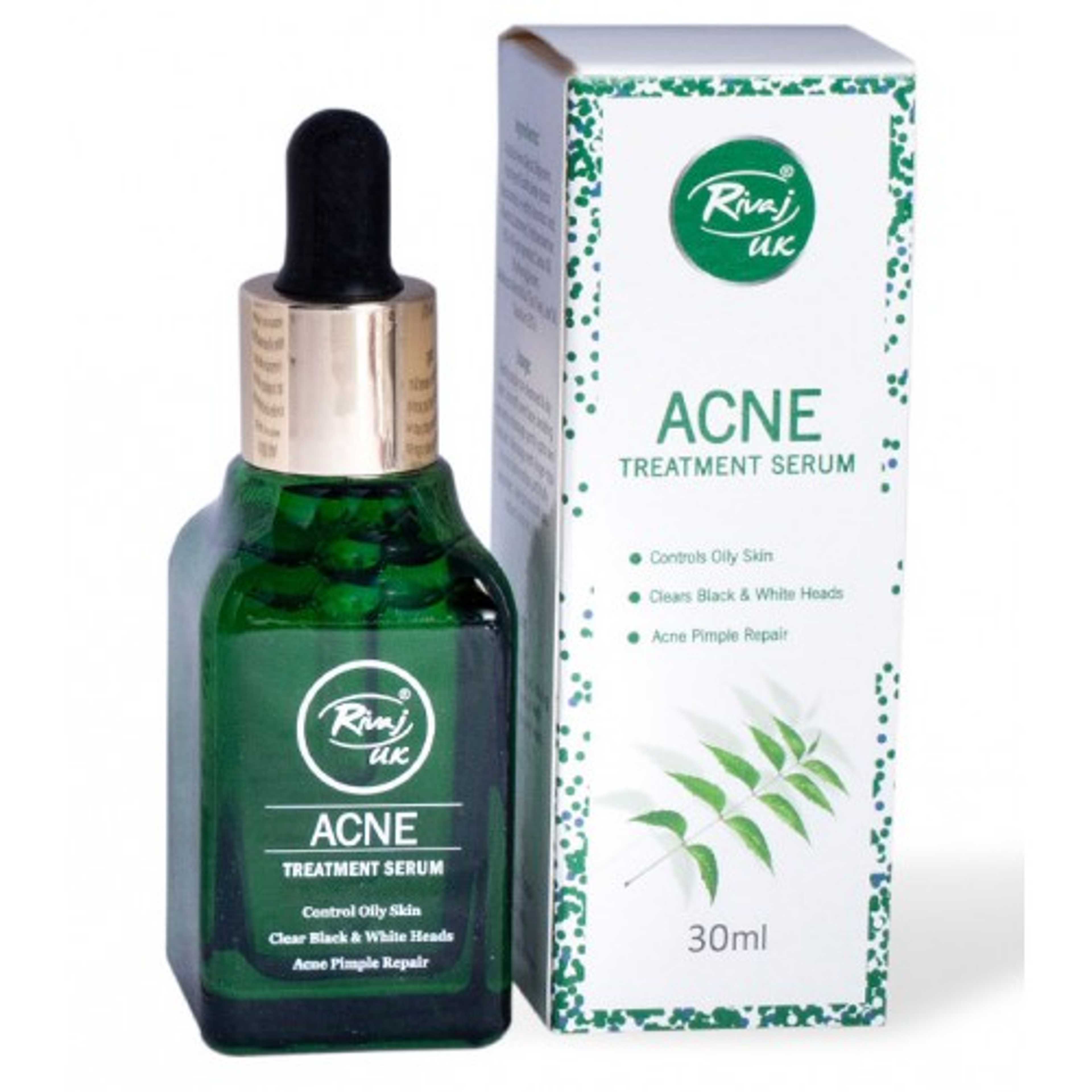 Acne Treatment Serum 30ml By Rivaj_UK - Product Main Image