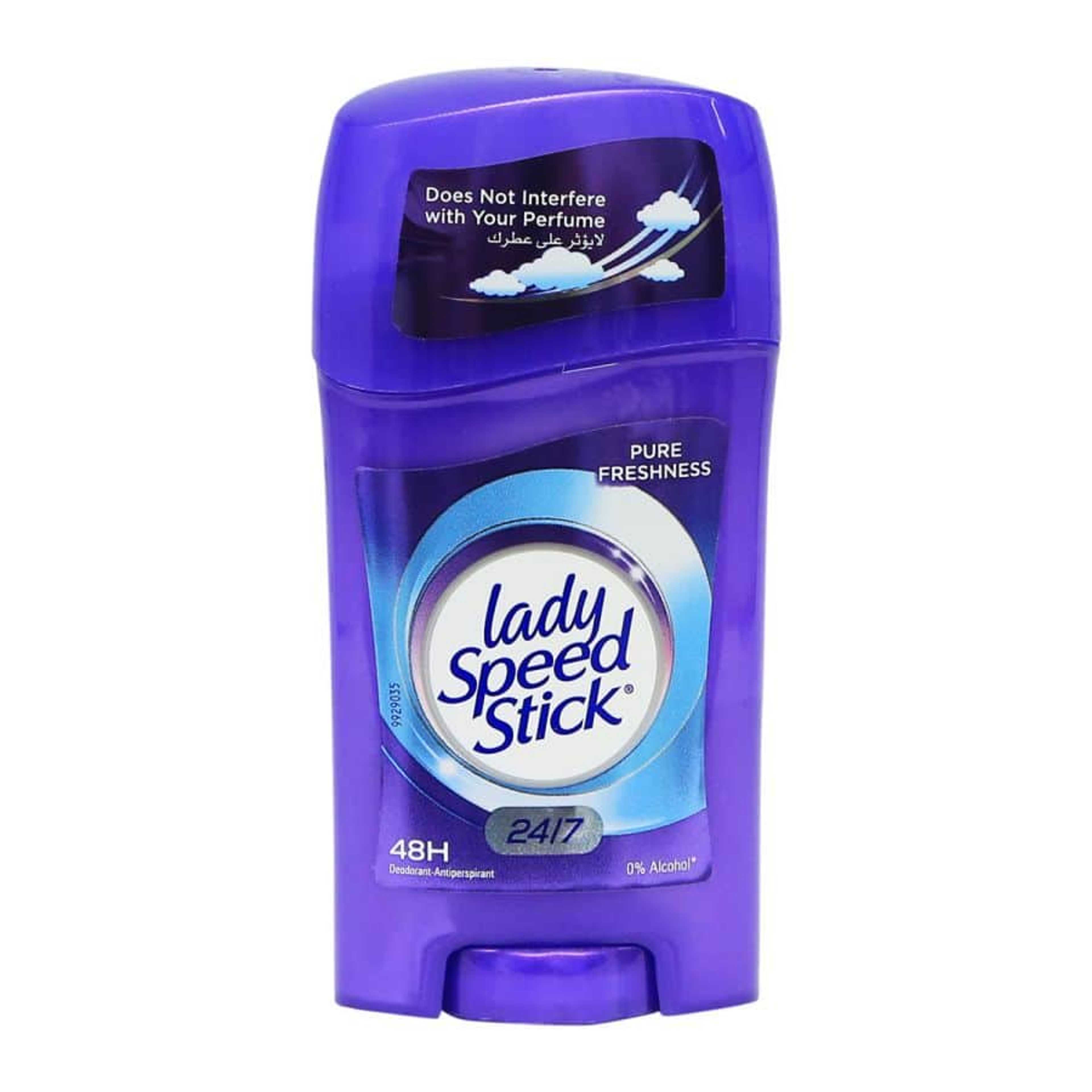 lady speed stick deodorant pure freshness