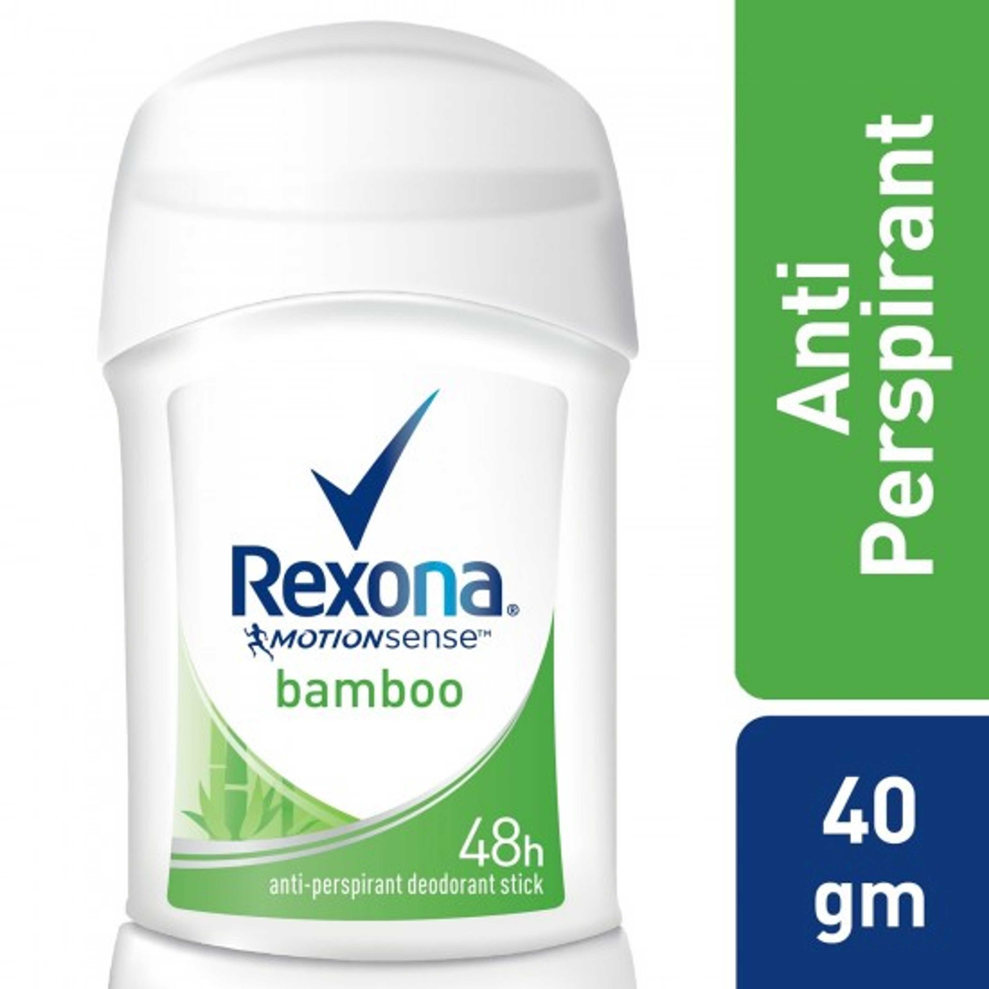 Rexona_Deodorants Bamboo Fresh Deodorant & Antiperspirant Stick For Women and Men 40g