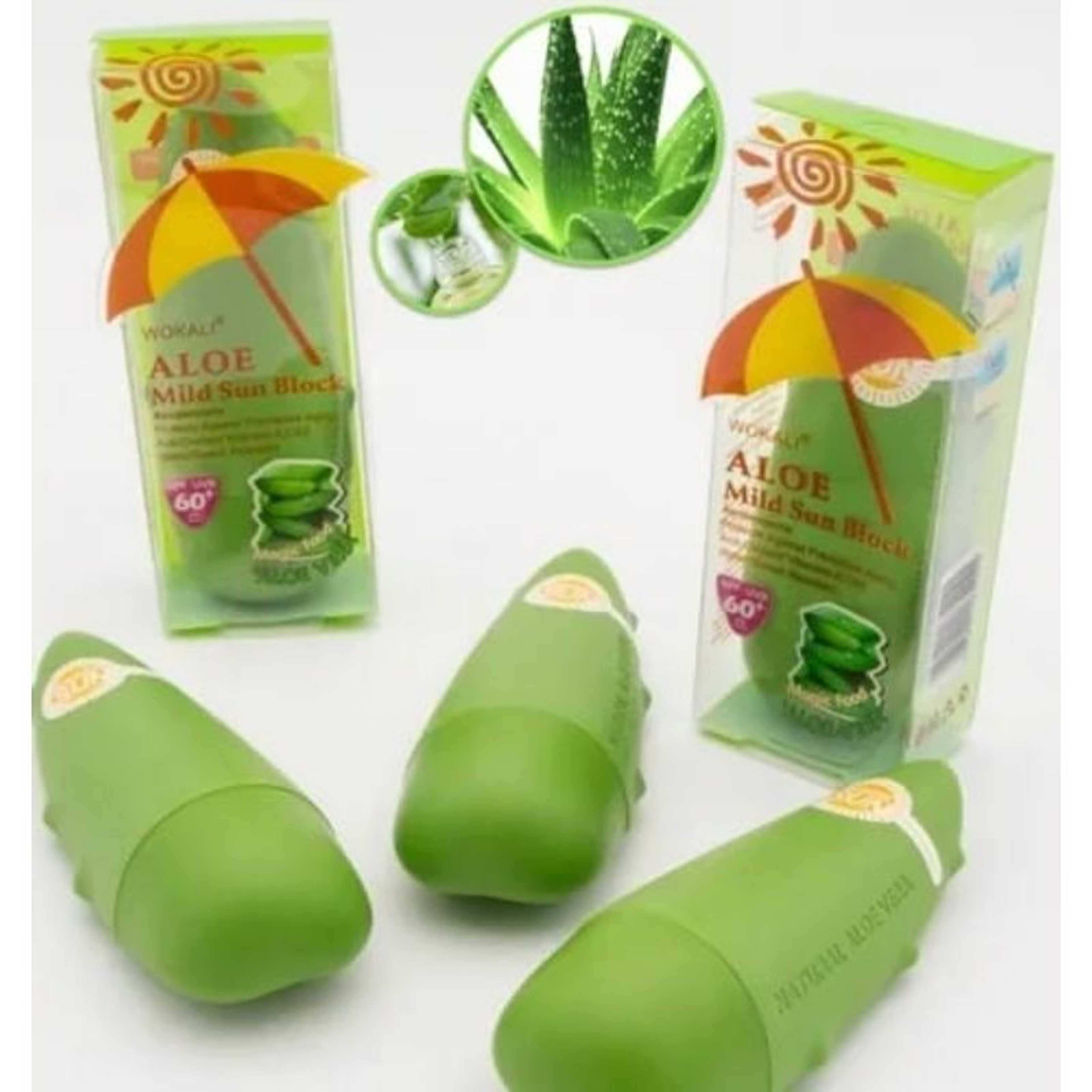 WOKALI ALOE VERA SPF60+ SUNBLOCK 50ML