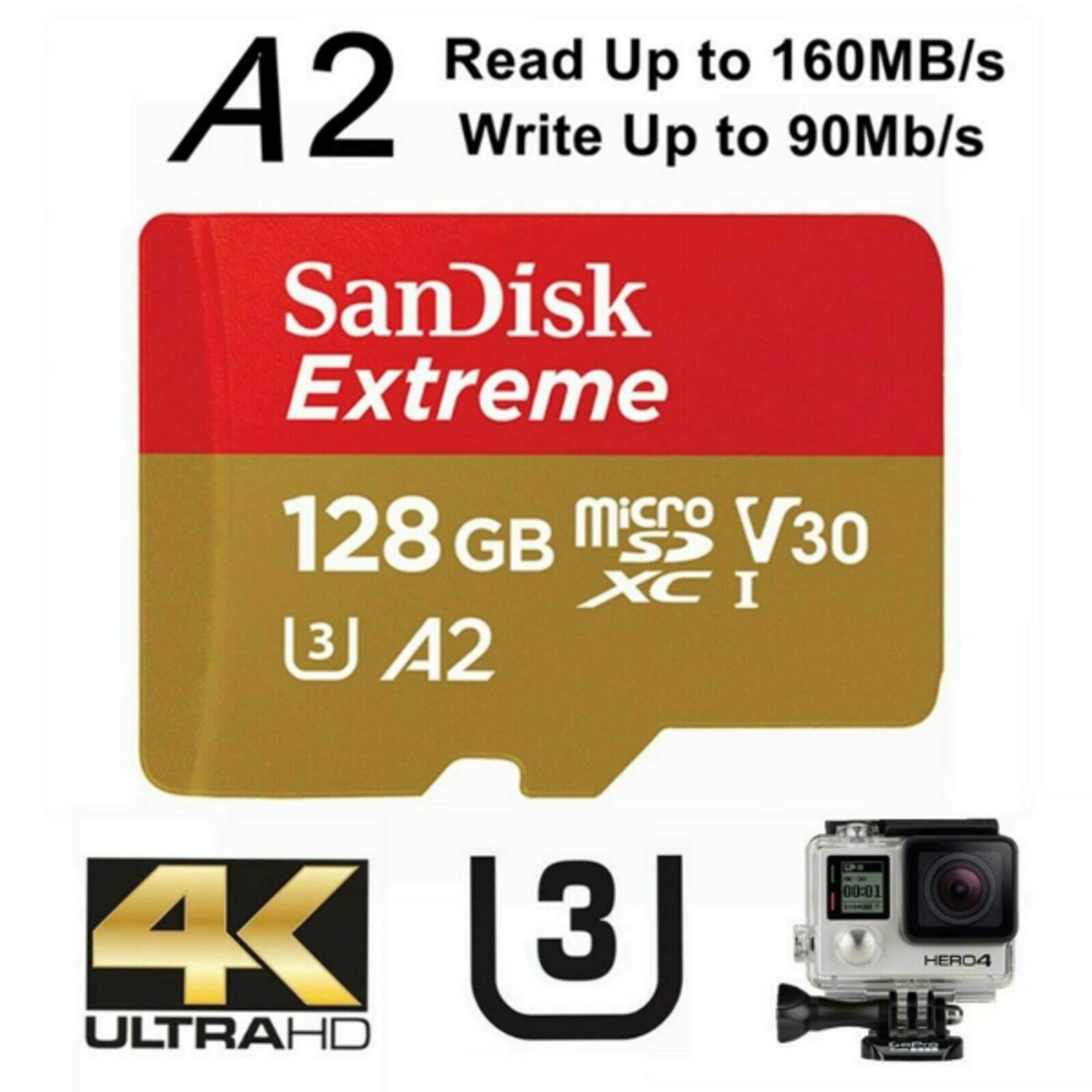 SanDisk Extreme A2 128GB MicroSD CardOfficial Warranty