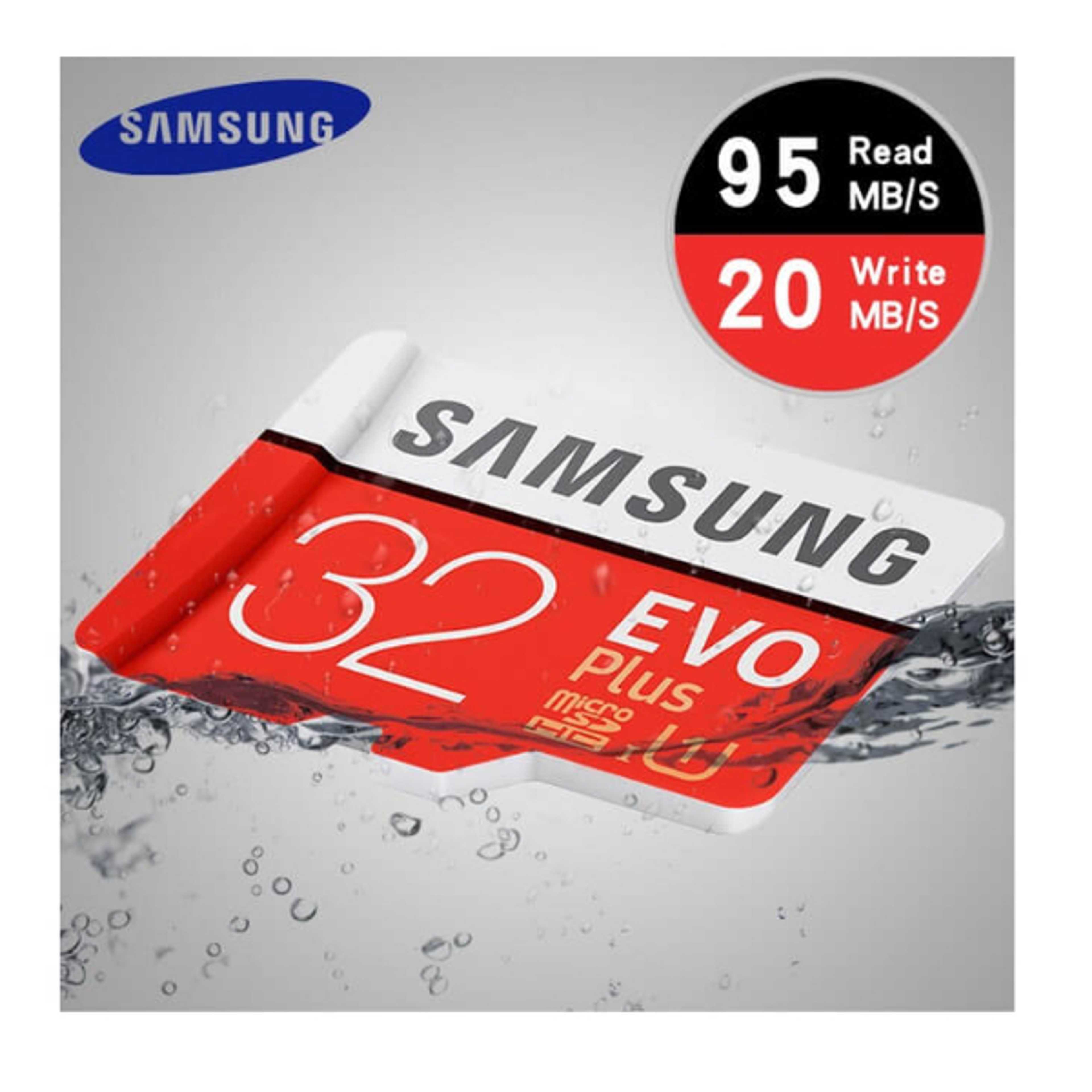 32gb Samsung EVO Plus High Speed microSDHC CardU1
