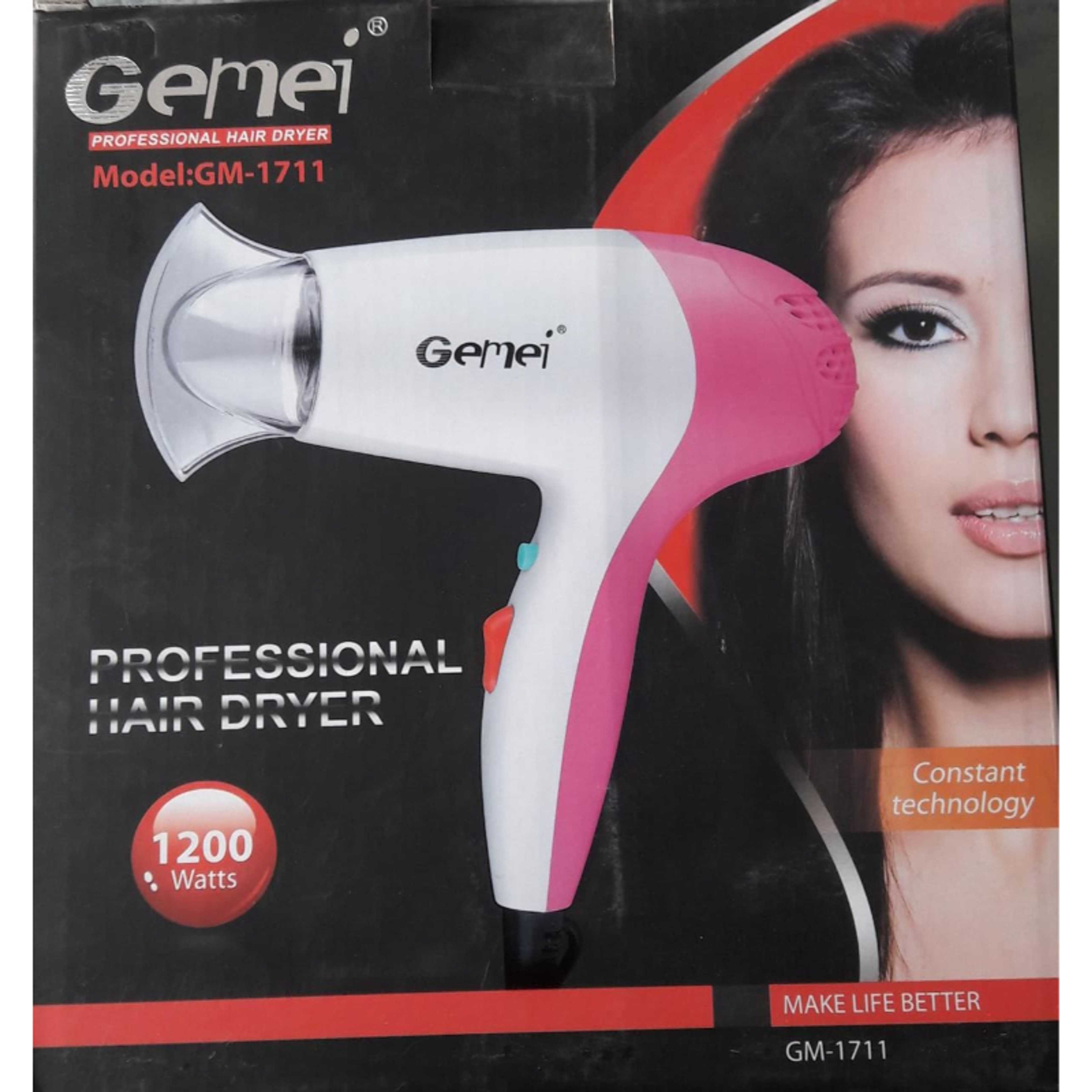 Gemei GM-1711 Hair Dryer for both men and women