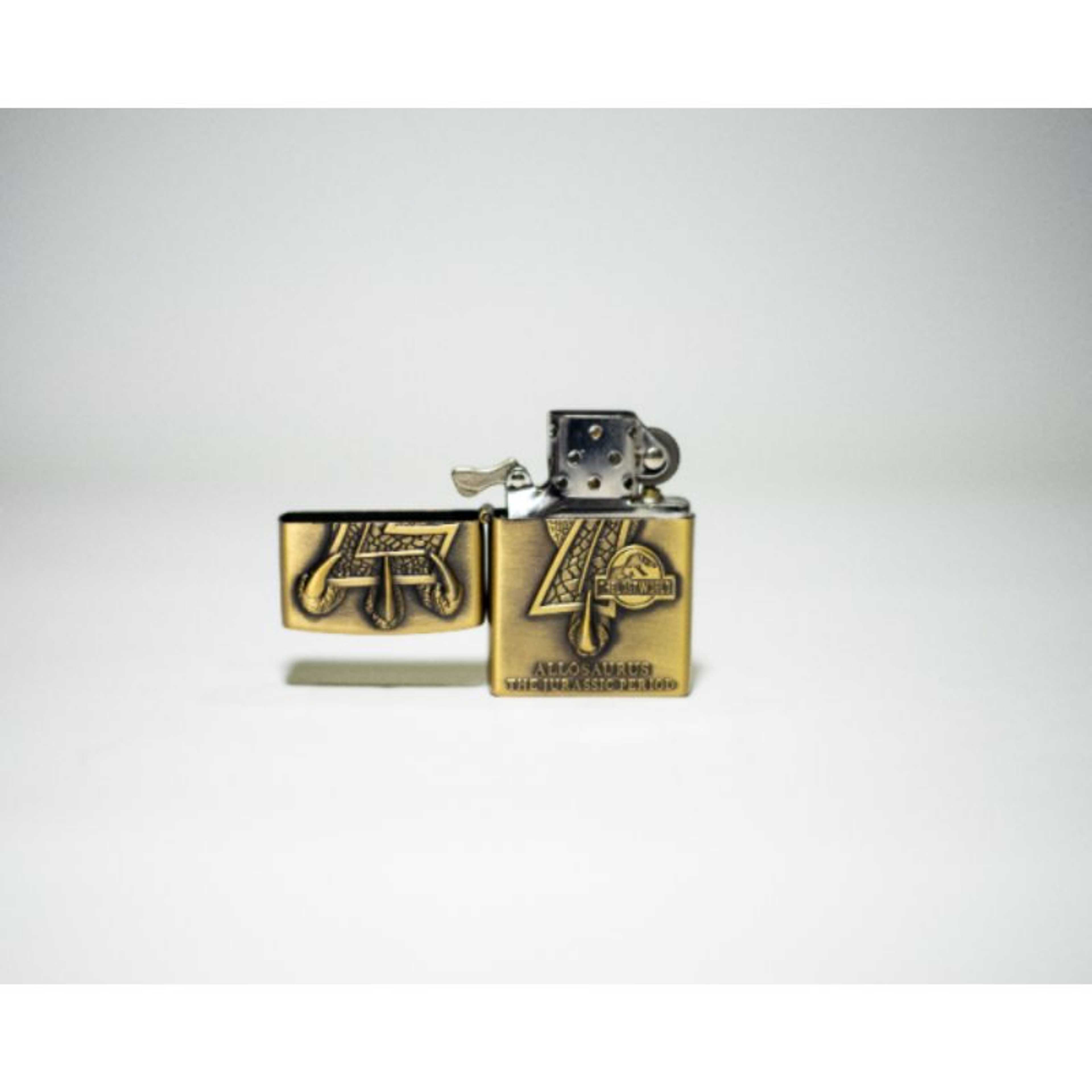 Premium Jurassic World Golden Zippo
