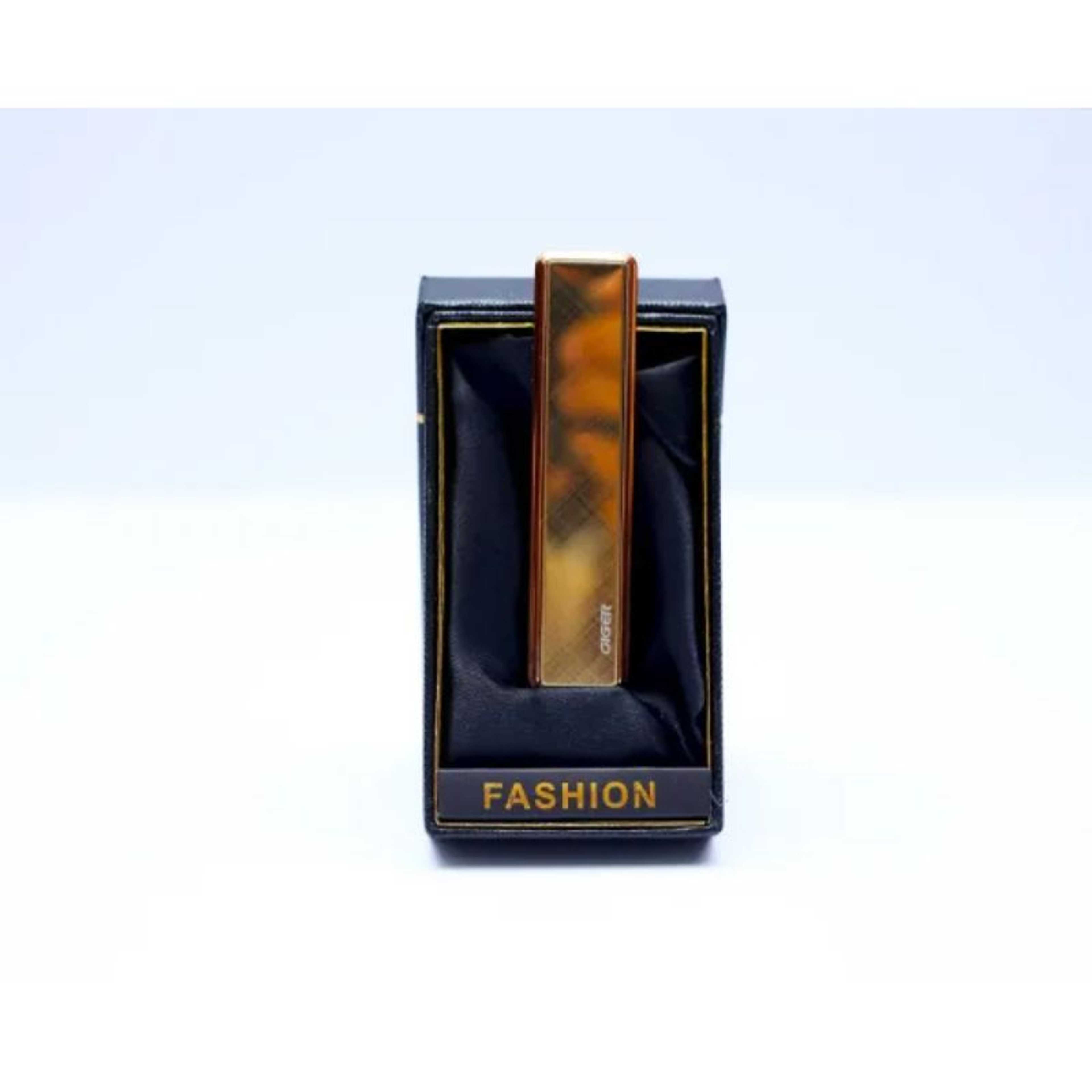 Premium Golden Rechargeable Lighter with Name Engraved
