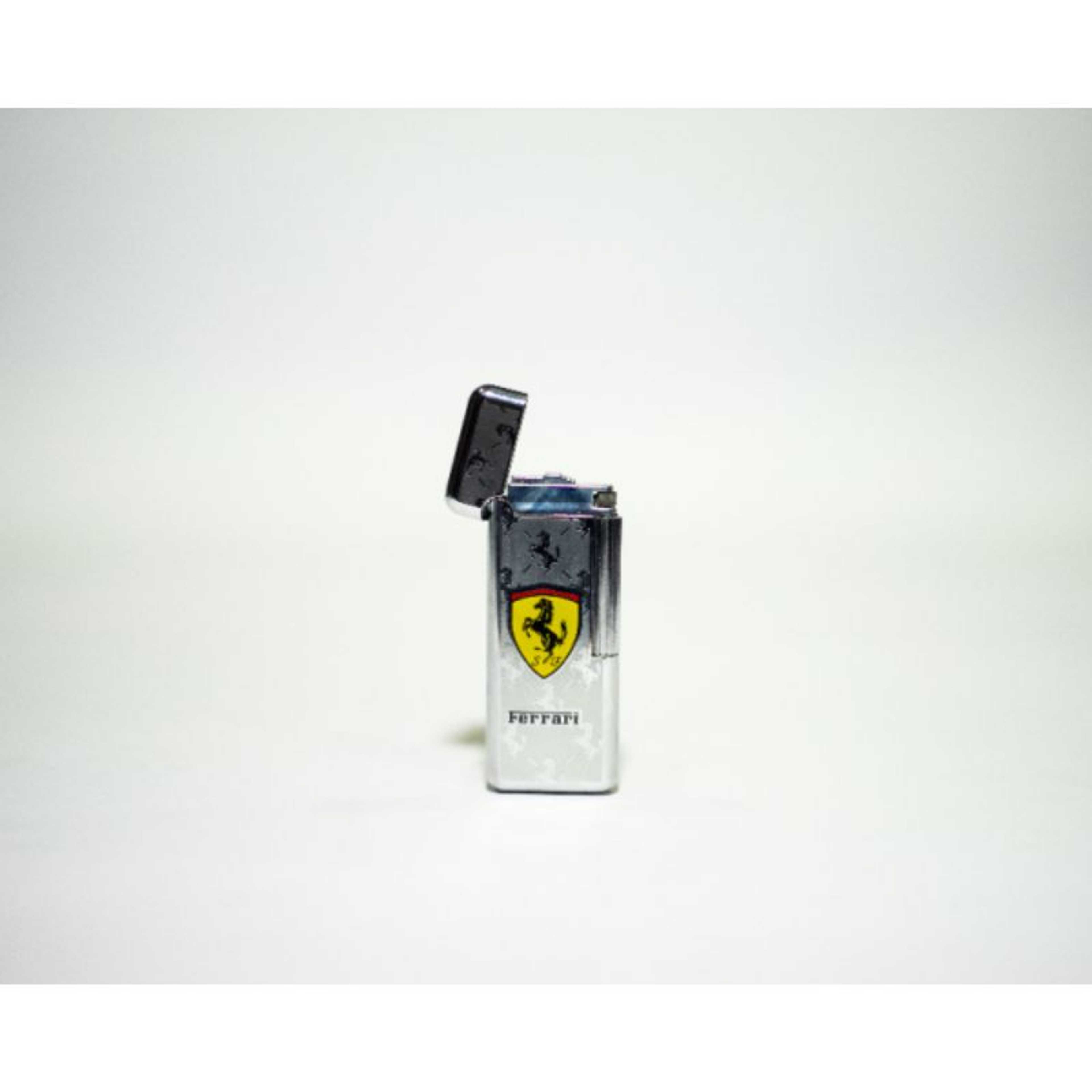 Ferrari Silver Premium Gas Lighter
