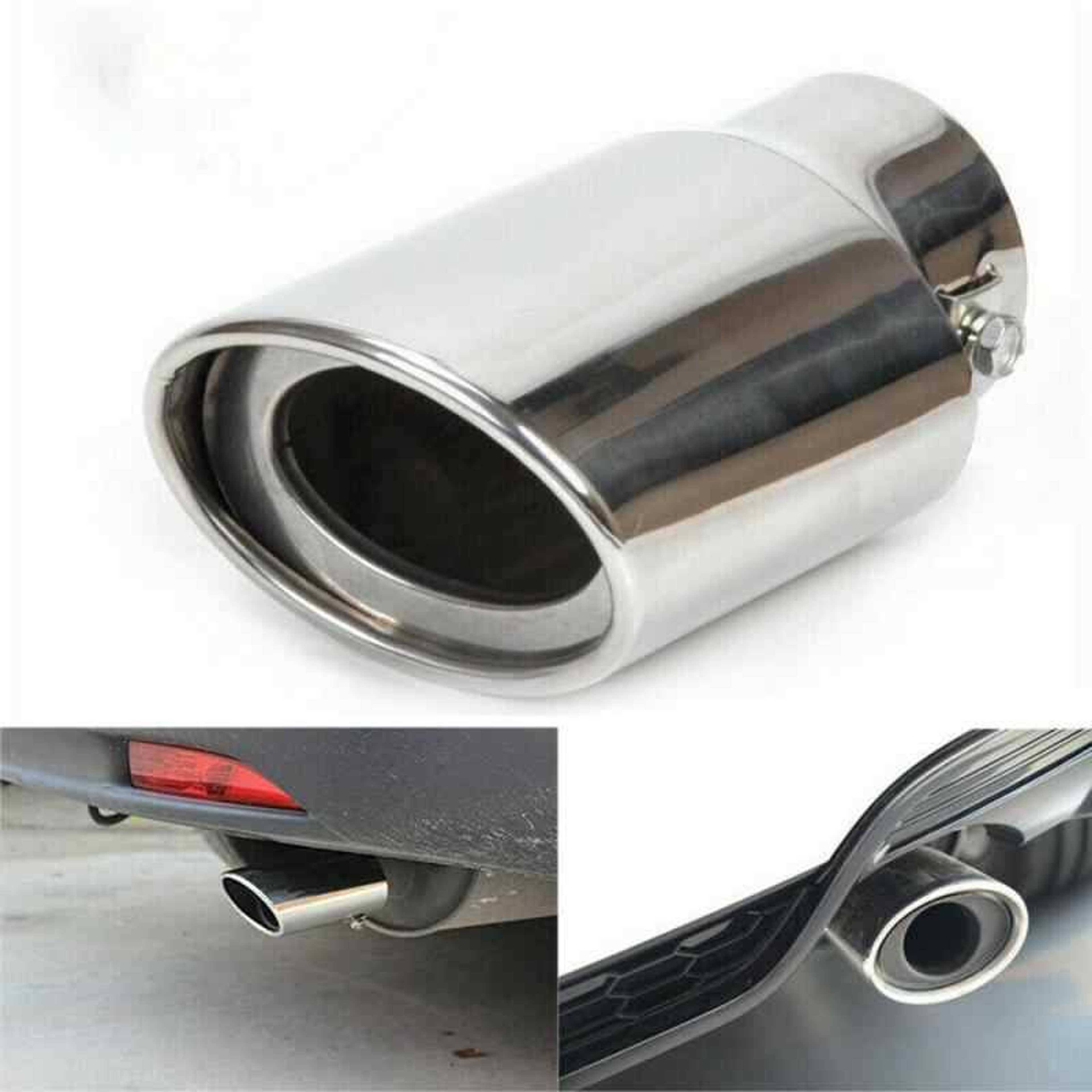 Universal Stainless Steel Car Exhaust Tail Muffler Tip Pipes