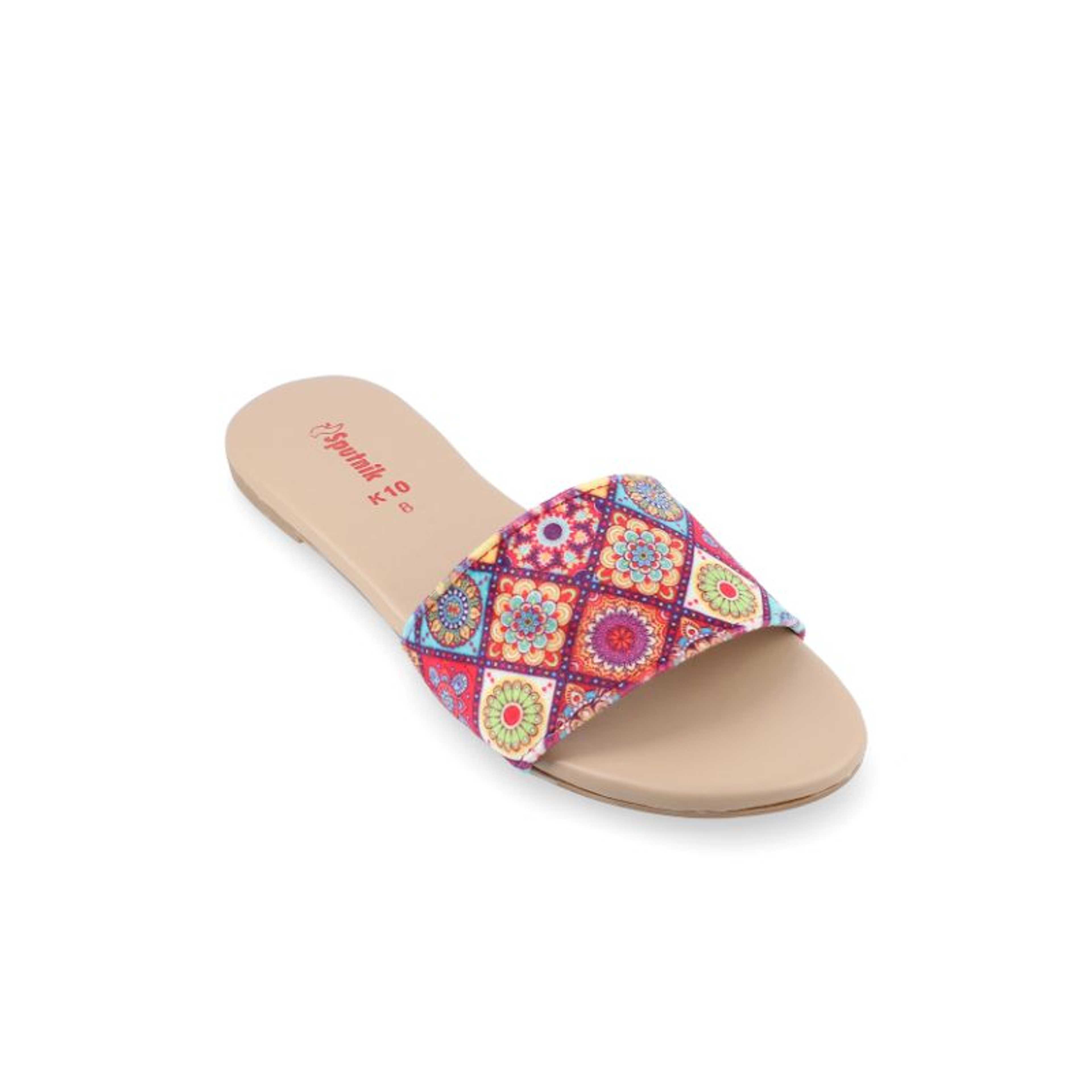 BLUE MULTI SLIPPER G02904/545 - Product Main Image
