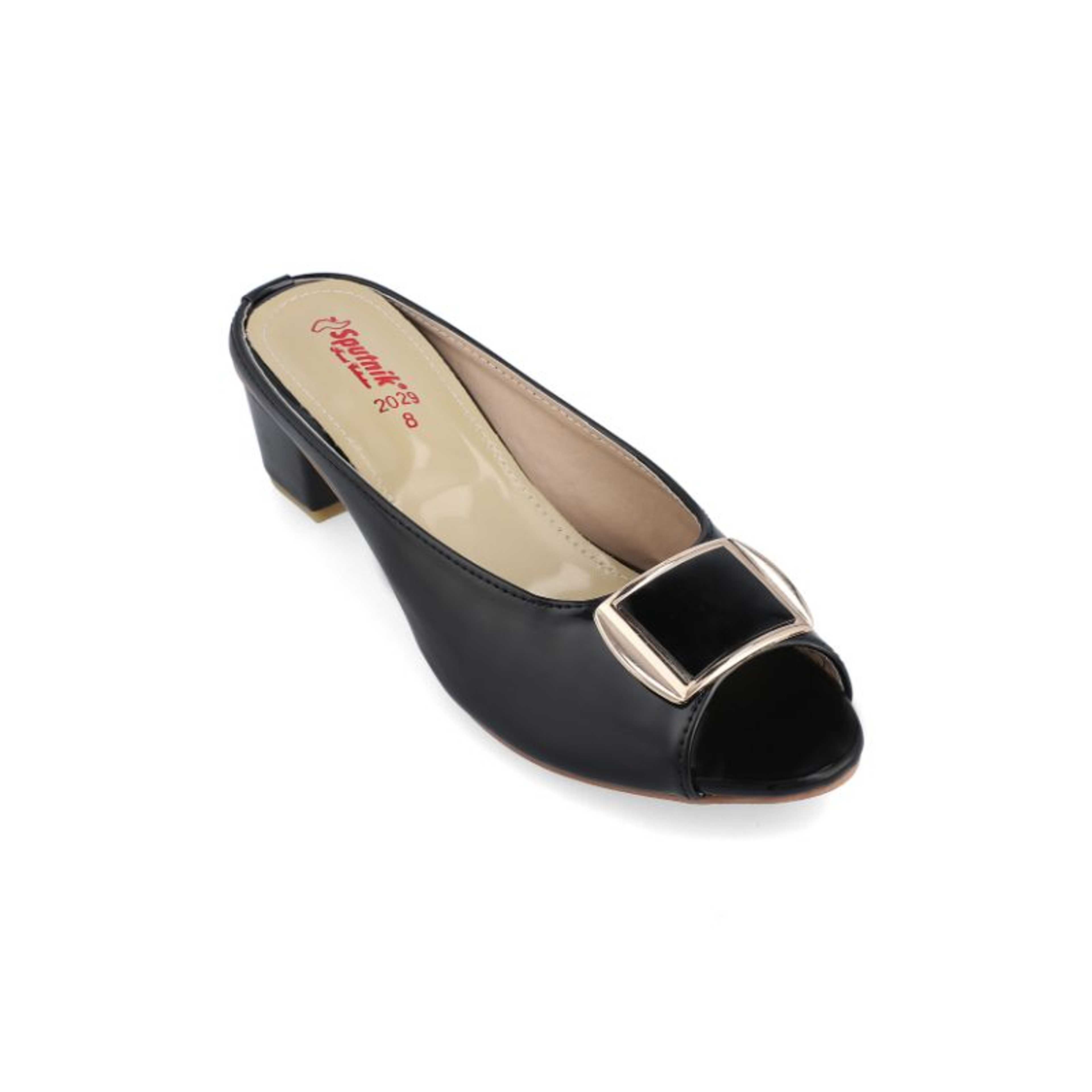 BLACK PEEP TOE G02459/002 - Product Main Image