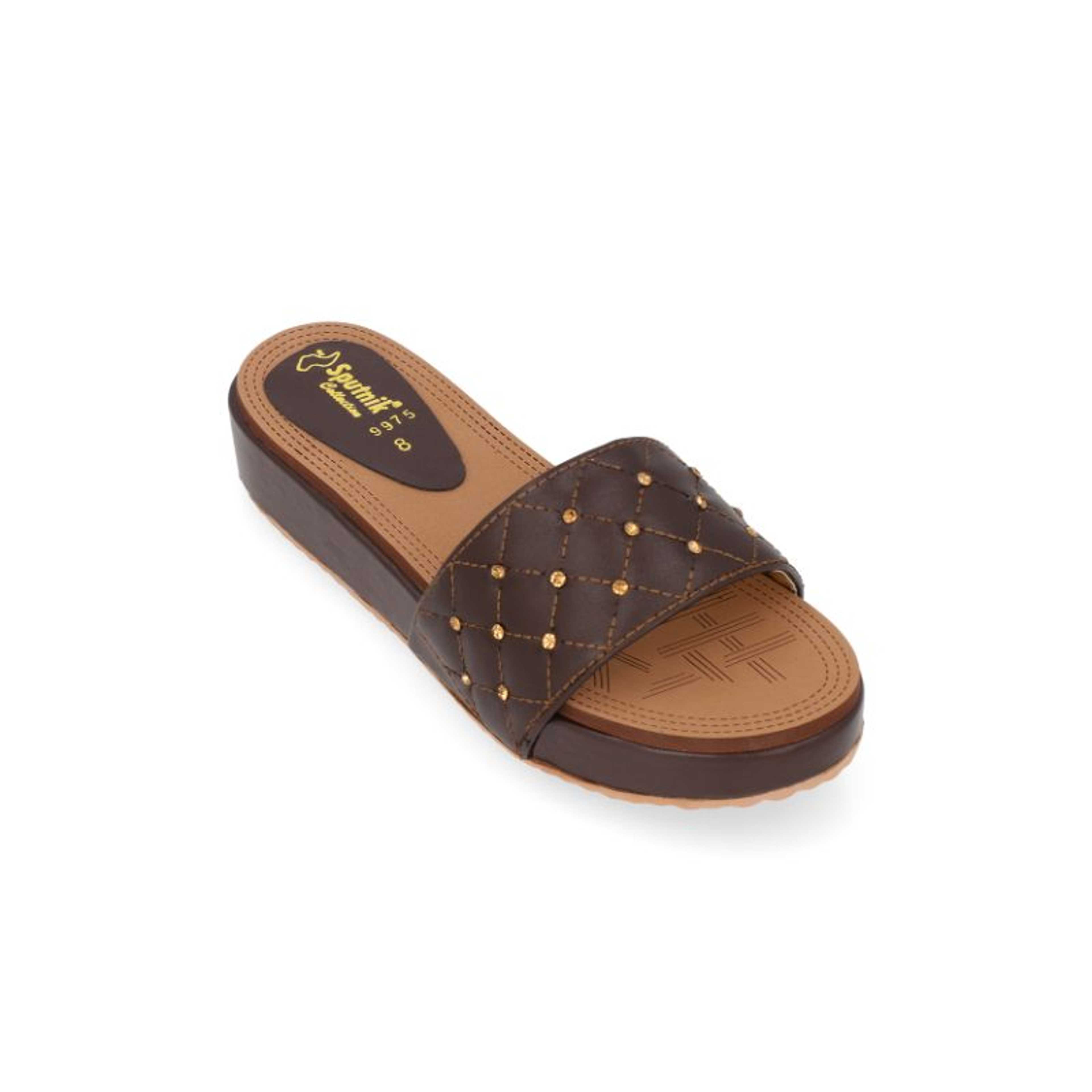 DARK BROWN WEDGE H02332/140