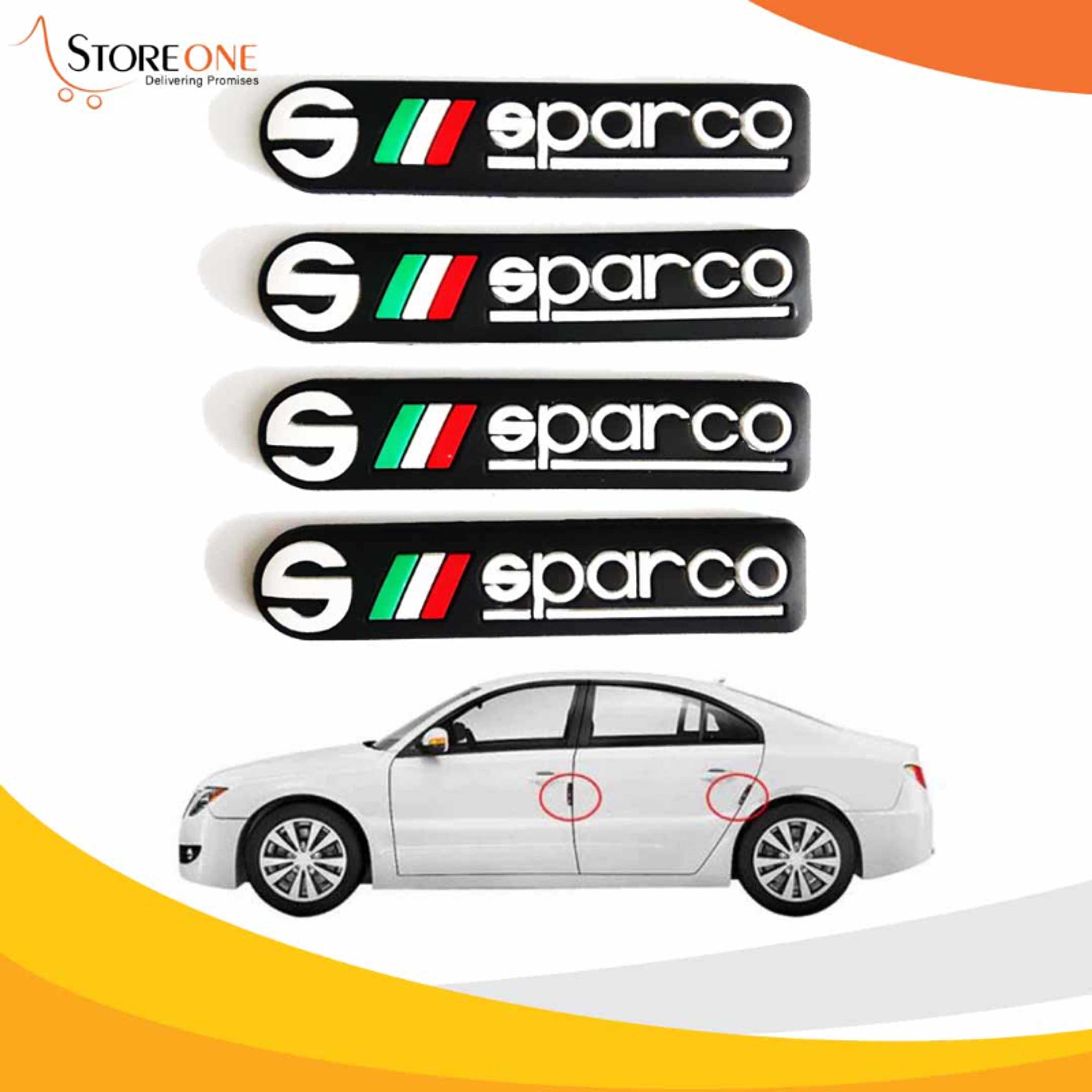 Sparco Rubber Door Guard For Car - Car Door Guard