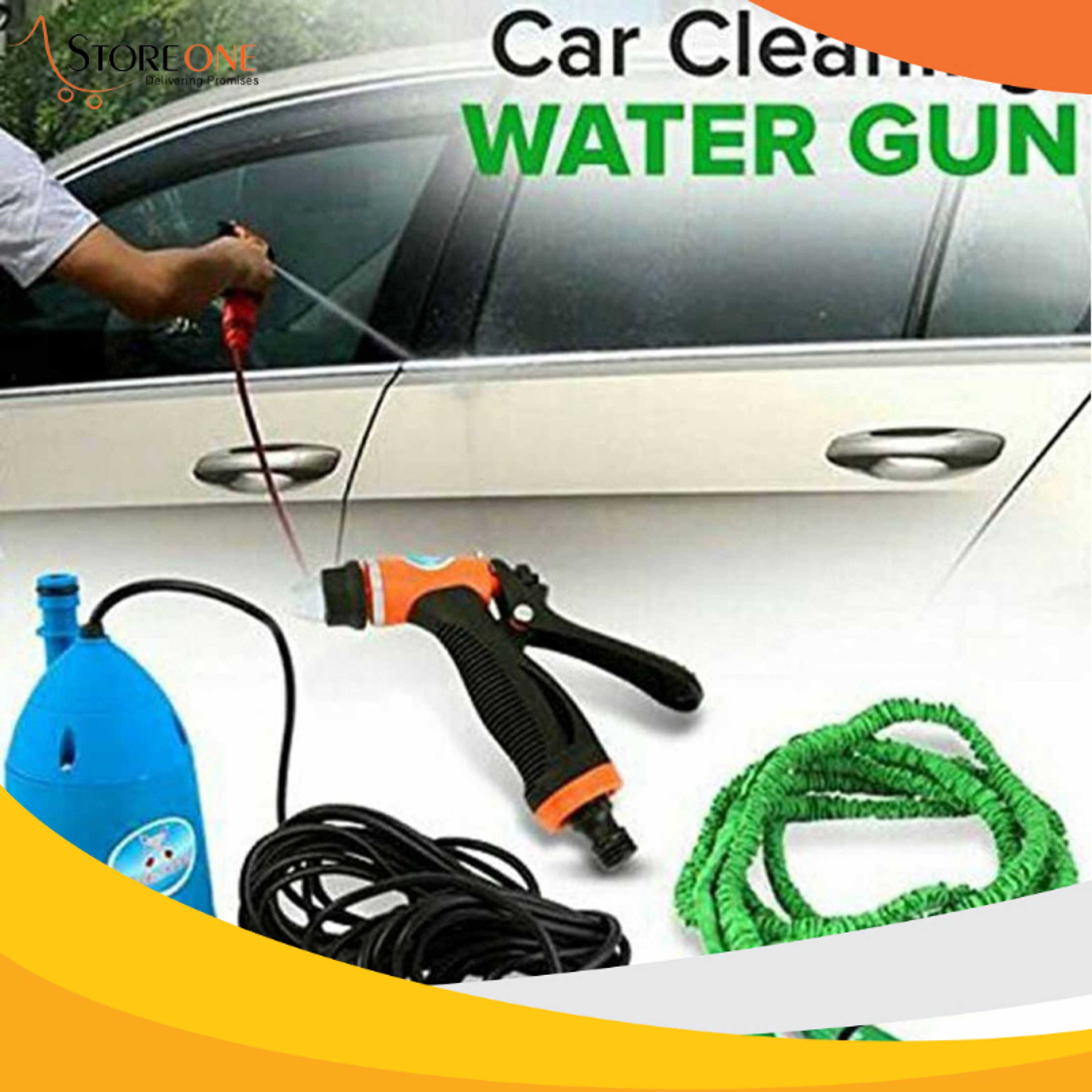 Portable High Pressure Washer Power Pump Self-priming Car Wash Kit