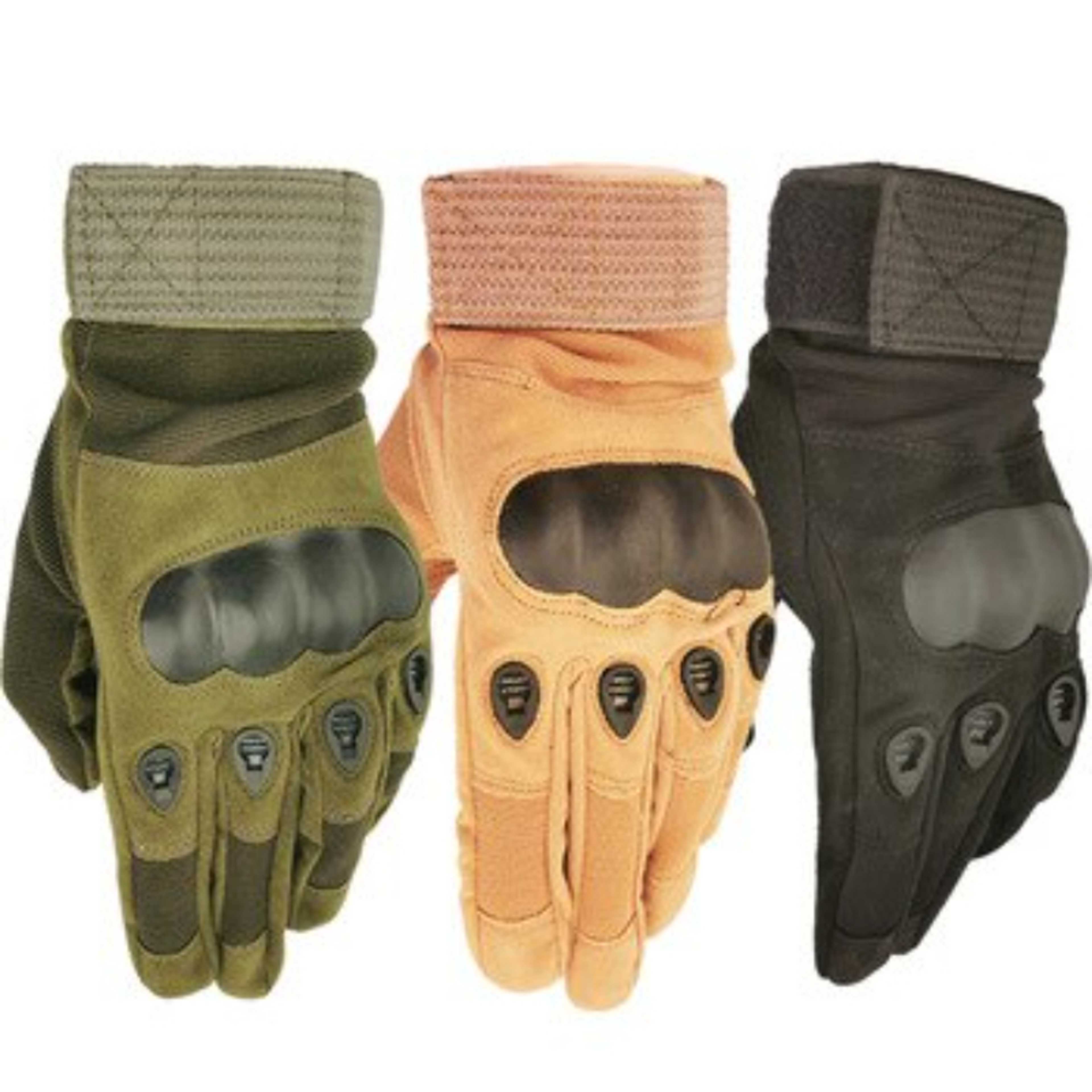 Outdoor Sports Gloves Full Finger For Hiking Riding Cycling Men's Gloves Armor Protection Shell Gloves