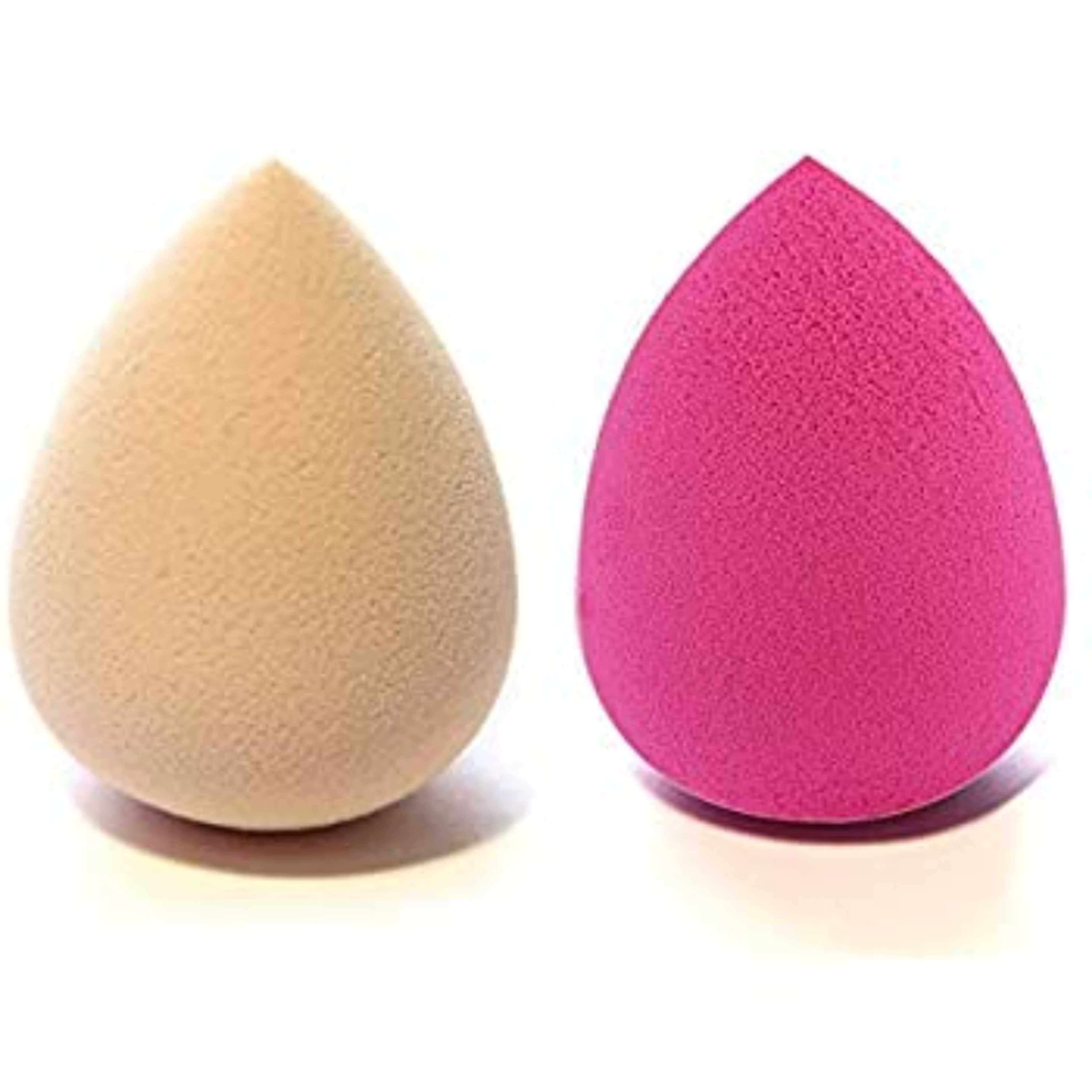 2pcs Makeup Foundation Sponge Great Beauty Sponge Makeup Blending Foundation Smooth Sponge Cosmetic Puff Make Up Tool