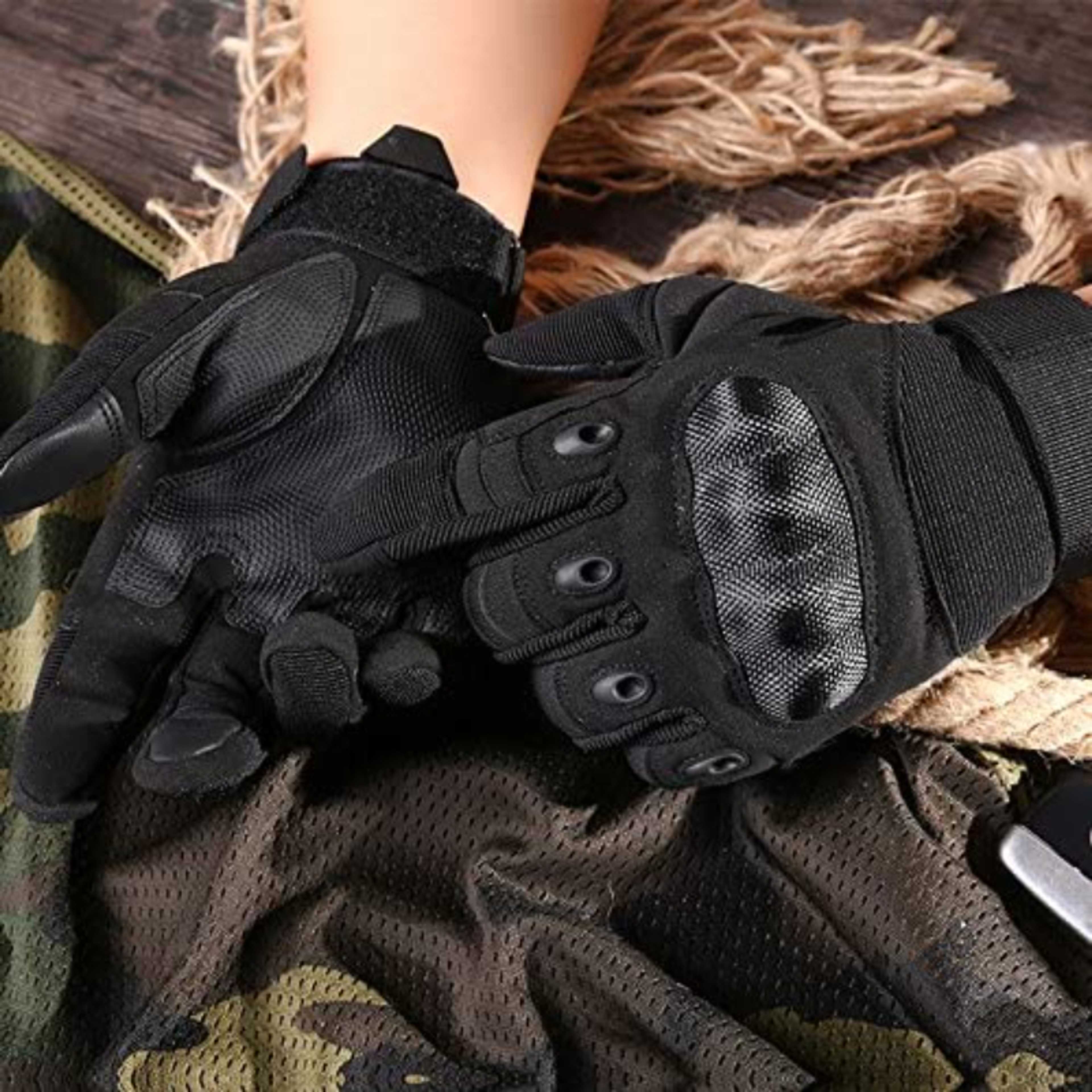 Gloves Full Finger Gloves Bike Military Army & Sports