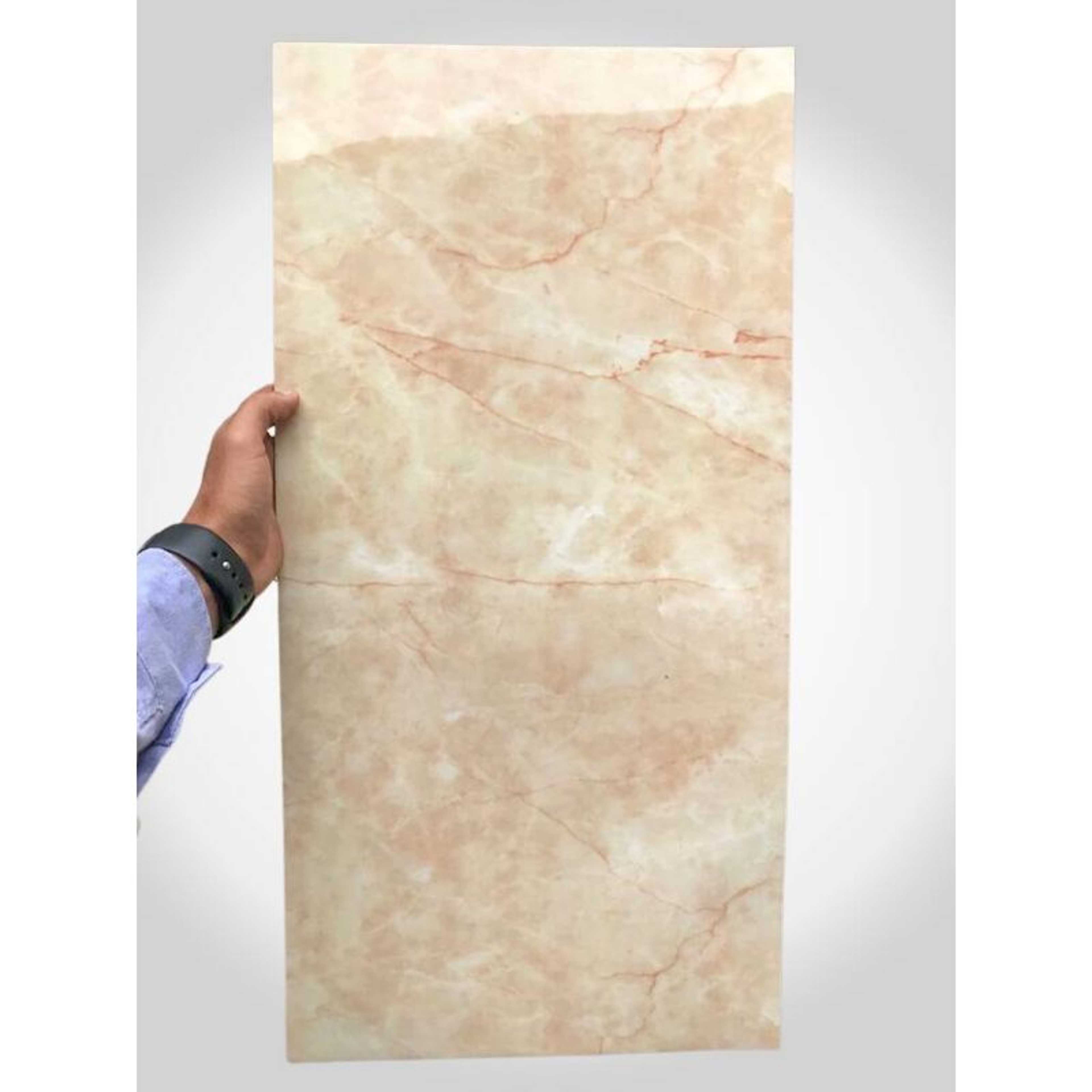 Marble Pattern Wall Sticker Wallpaper - 60cm x 30cm , Self Adhesive Marble Design Wall Panel, Self Adhesive Counter Top Peel and Stick Wall Decal Sticker - Product Main Image