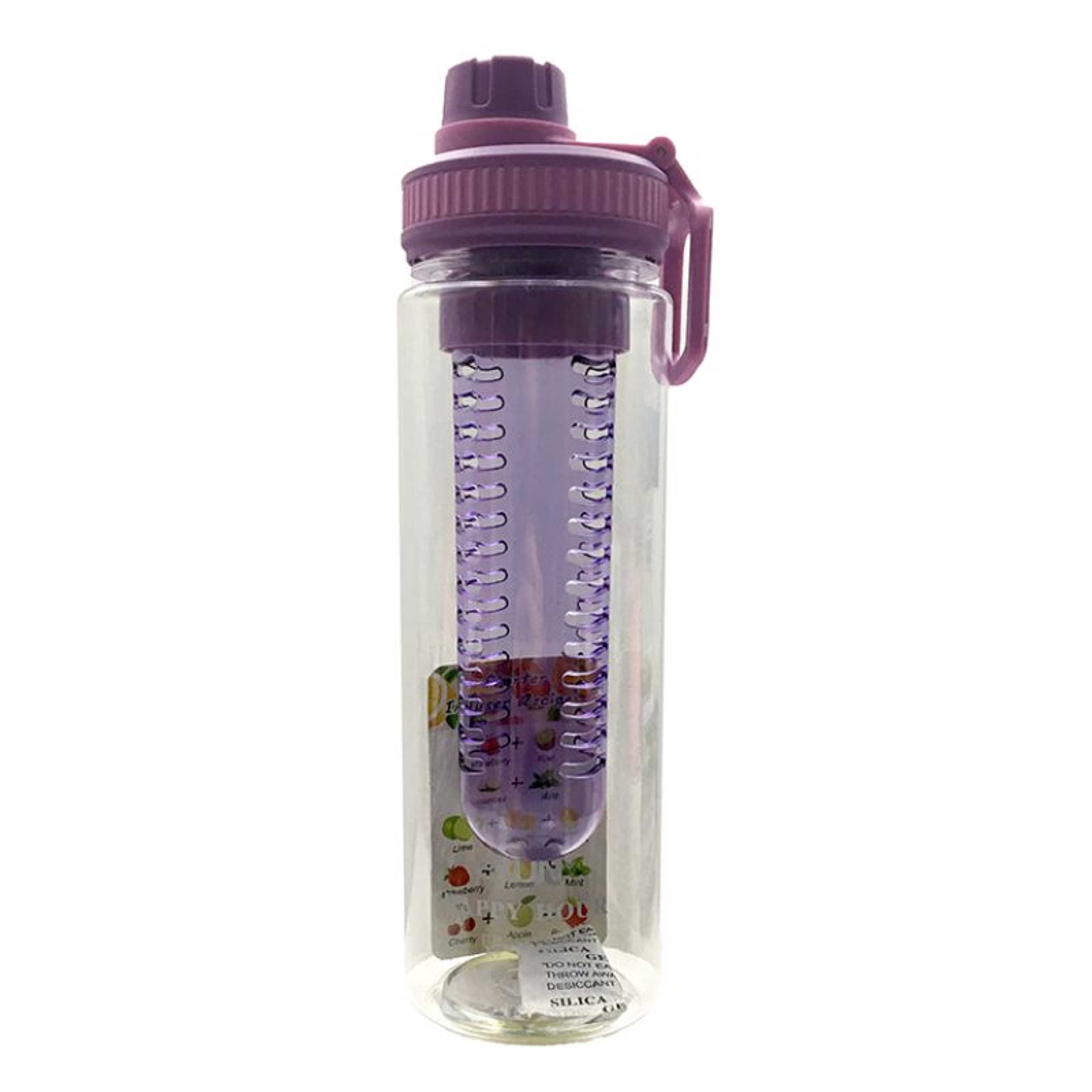 Random Color - 500ML Fruit Infuser Water Bottle, Sports Bottle