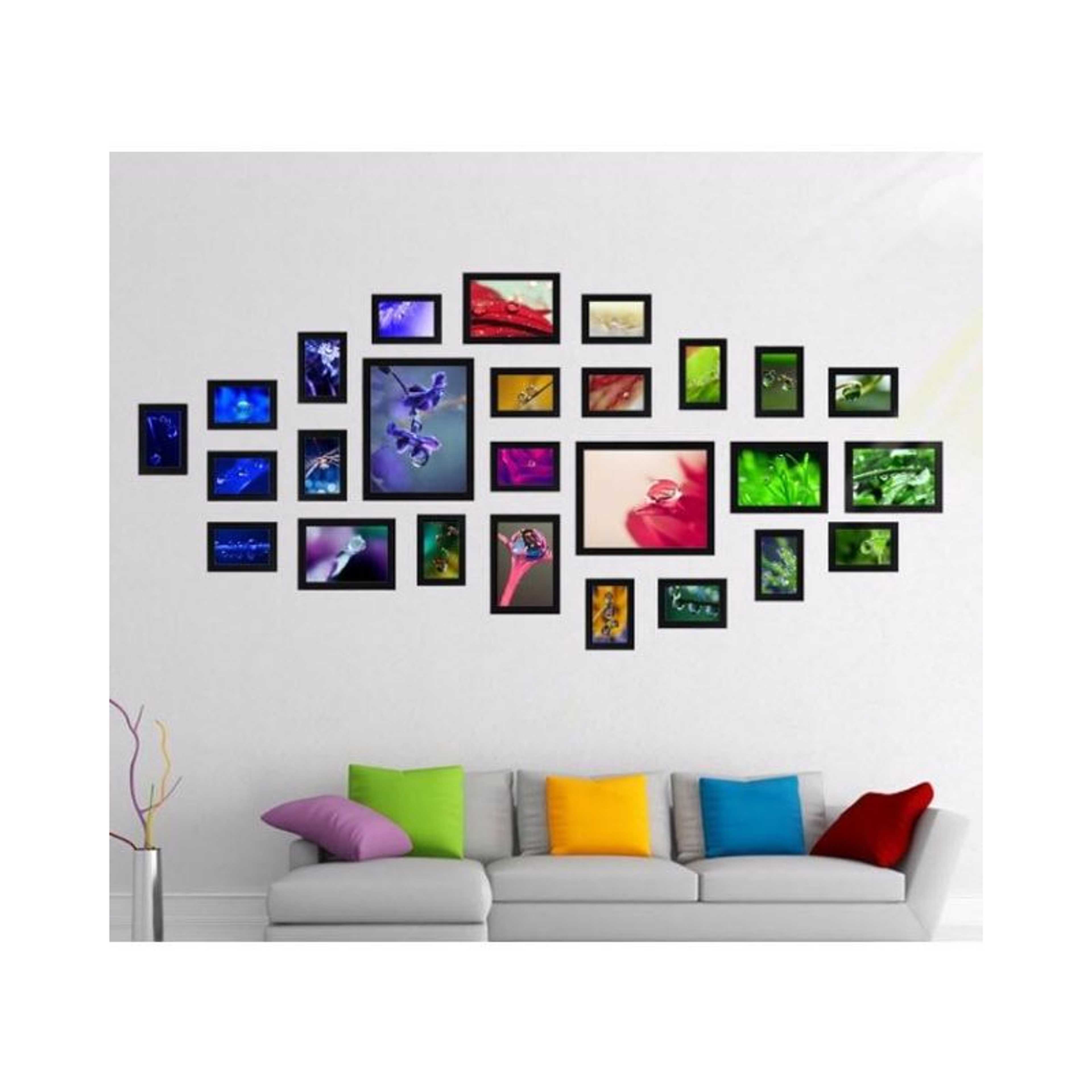 Set of 26 - Photo Frames Collage Wall Hanging Wall Decor Set