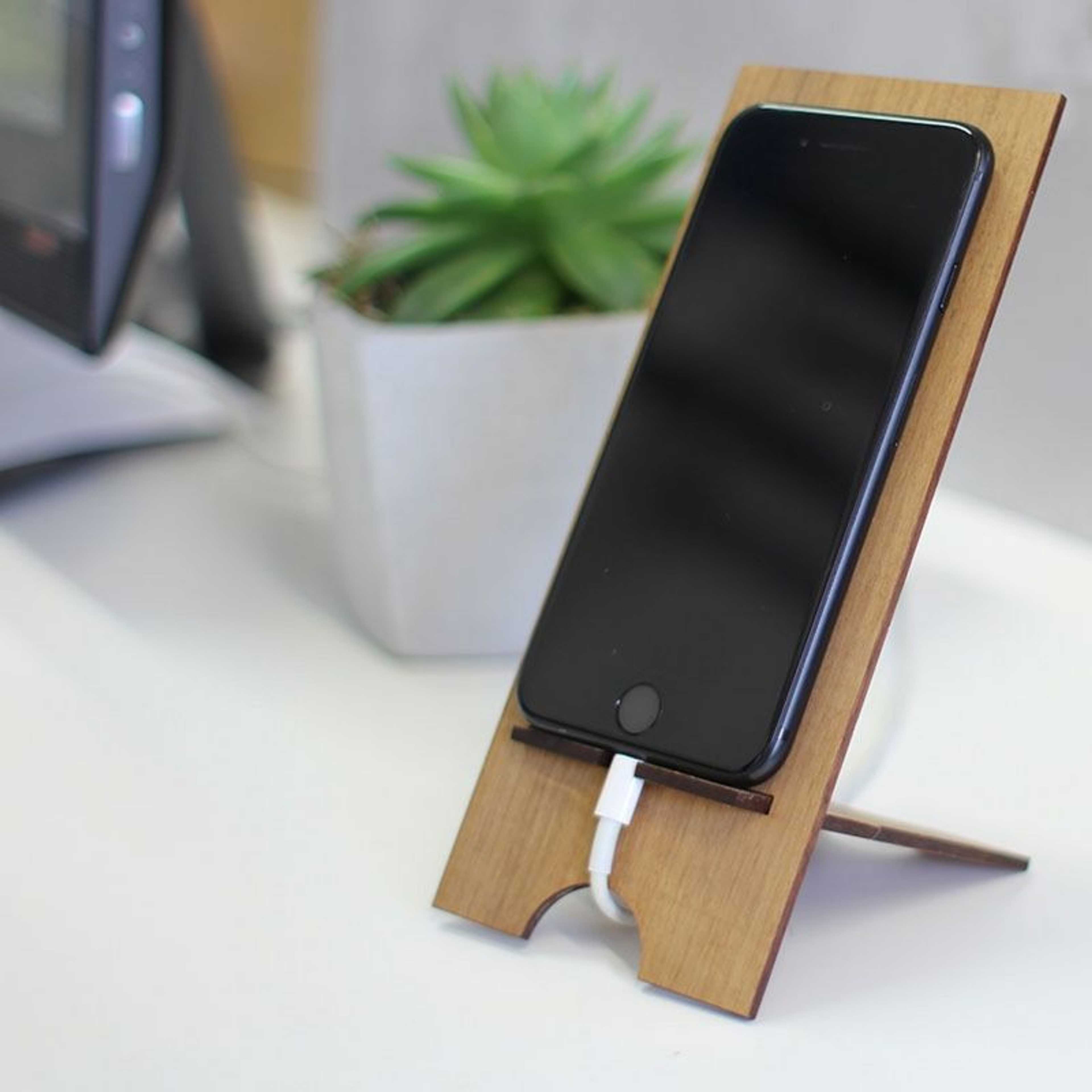 Bamboo Wooden Mobile Phone Holder