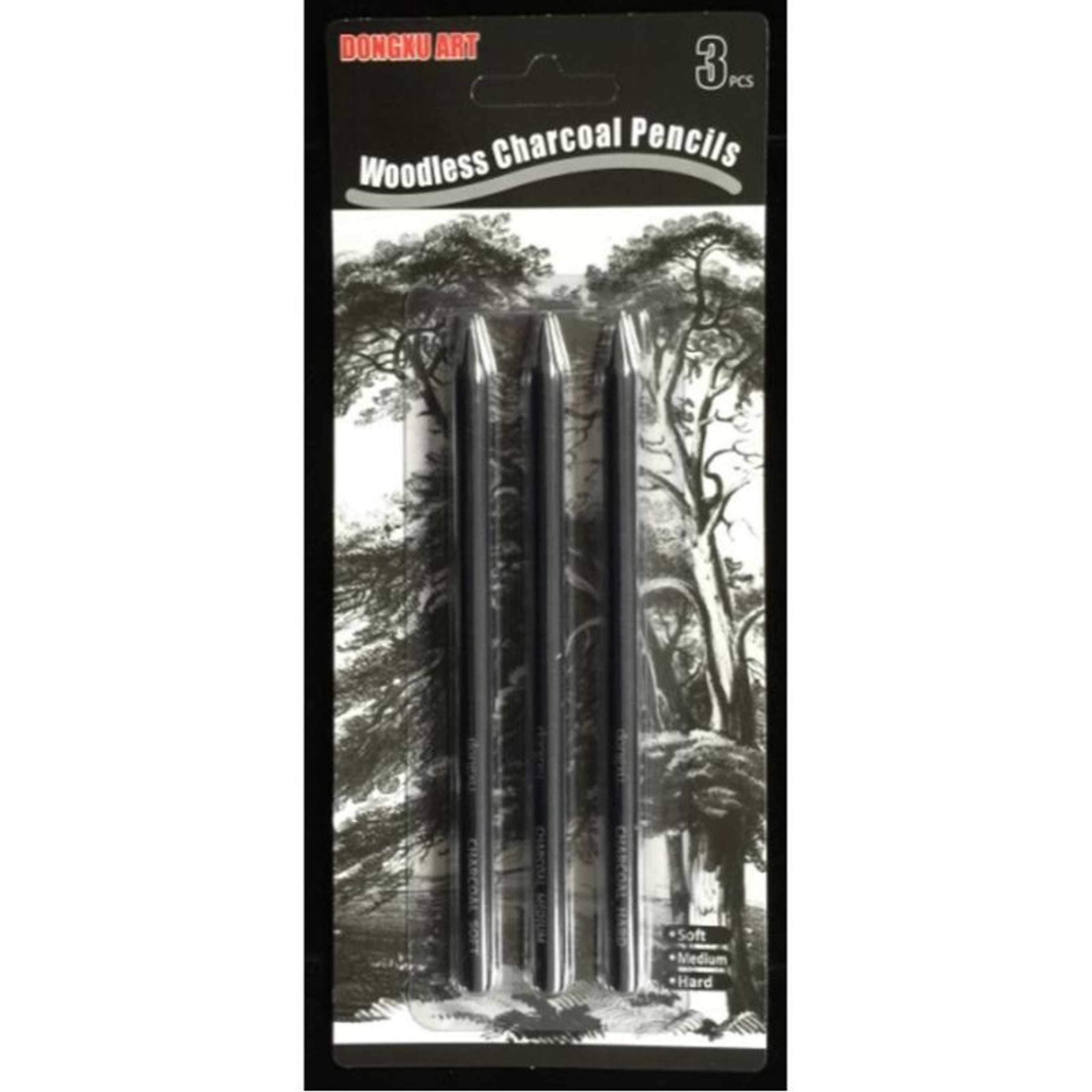 Pack of 3 - Woodless Graphite Pencils