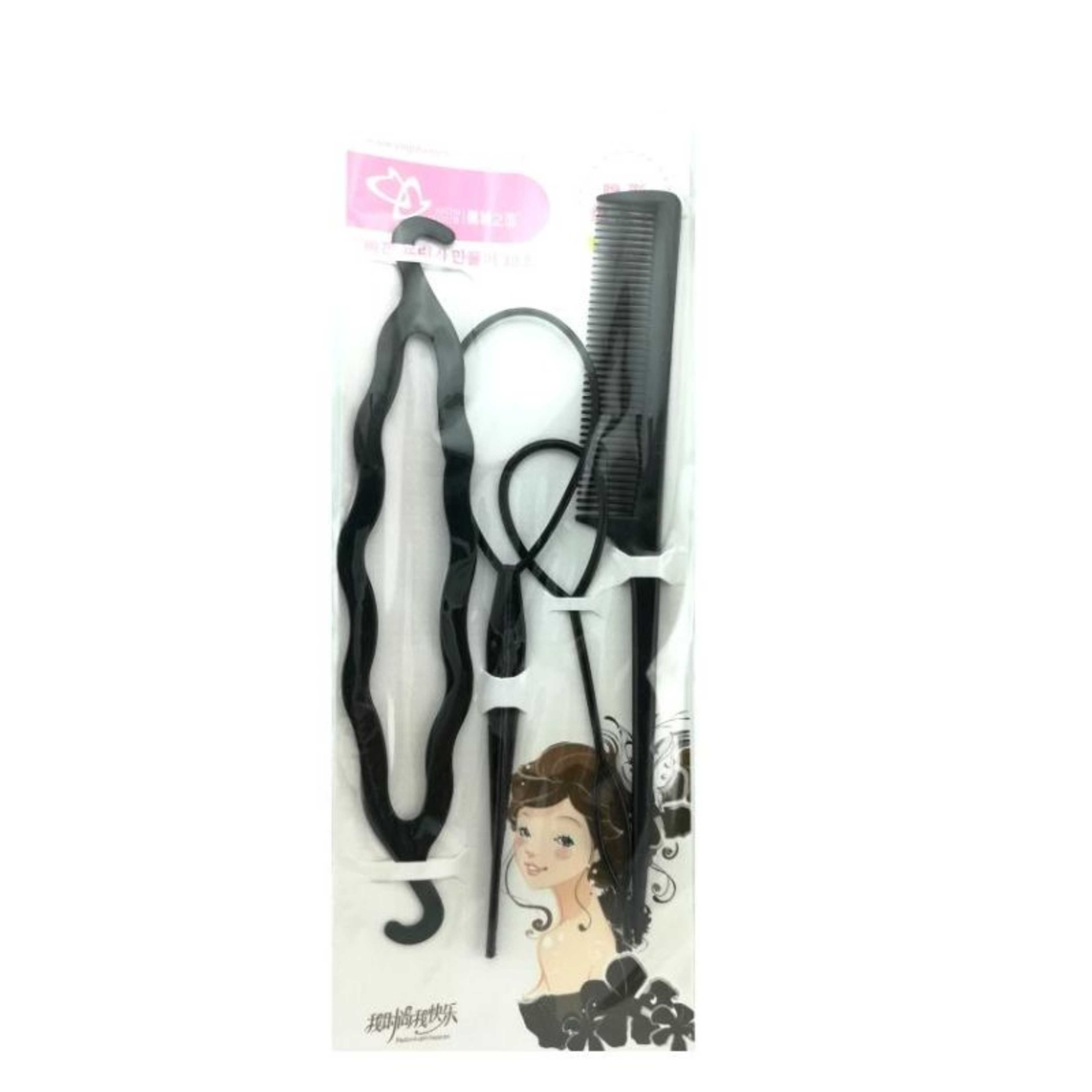 Pack of 4 - Hair Styling Tools